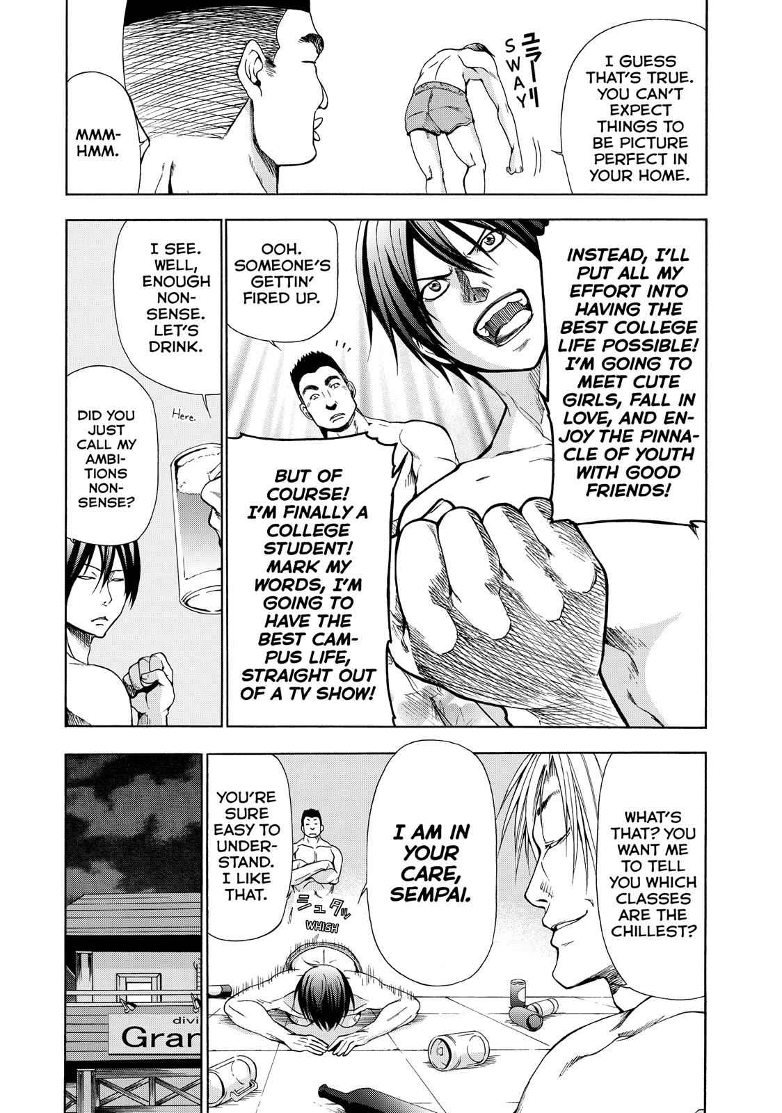 Grand Blue Chap 1 - Next Chap 2