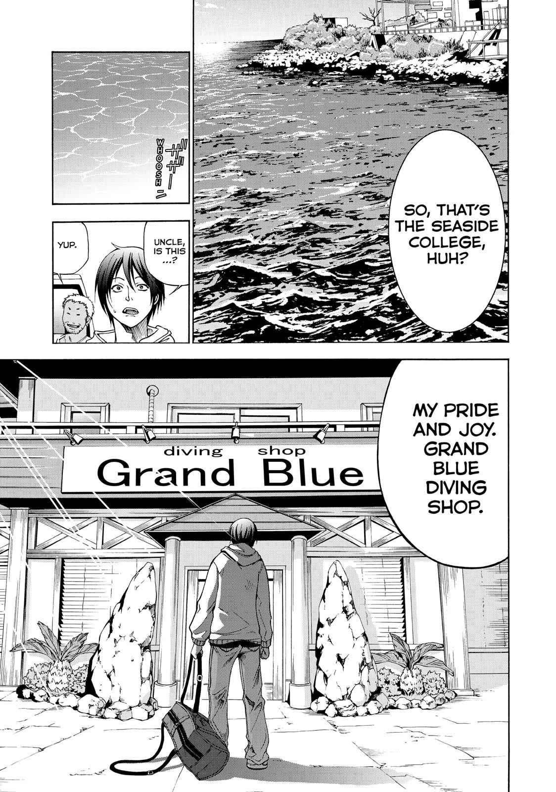 Grand Blue Chap 1 - Next Chap 2