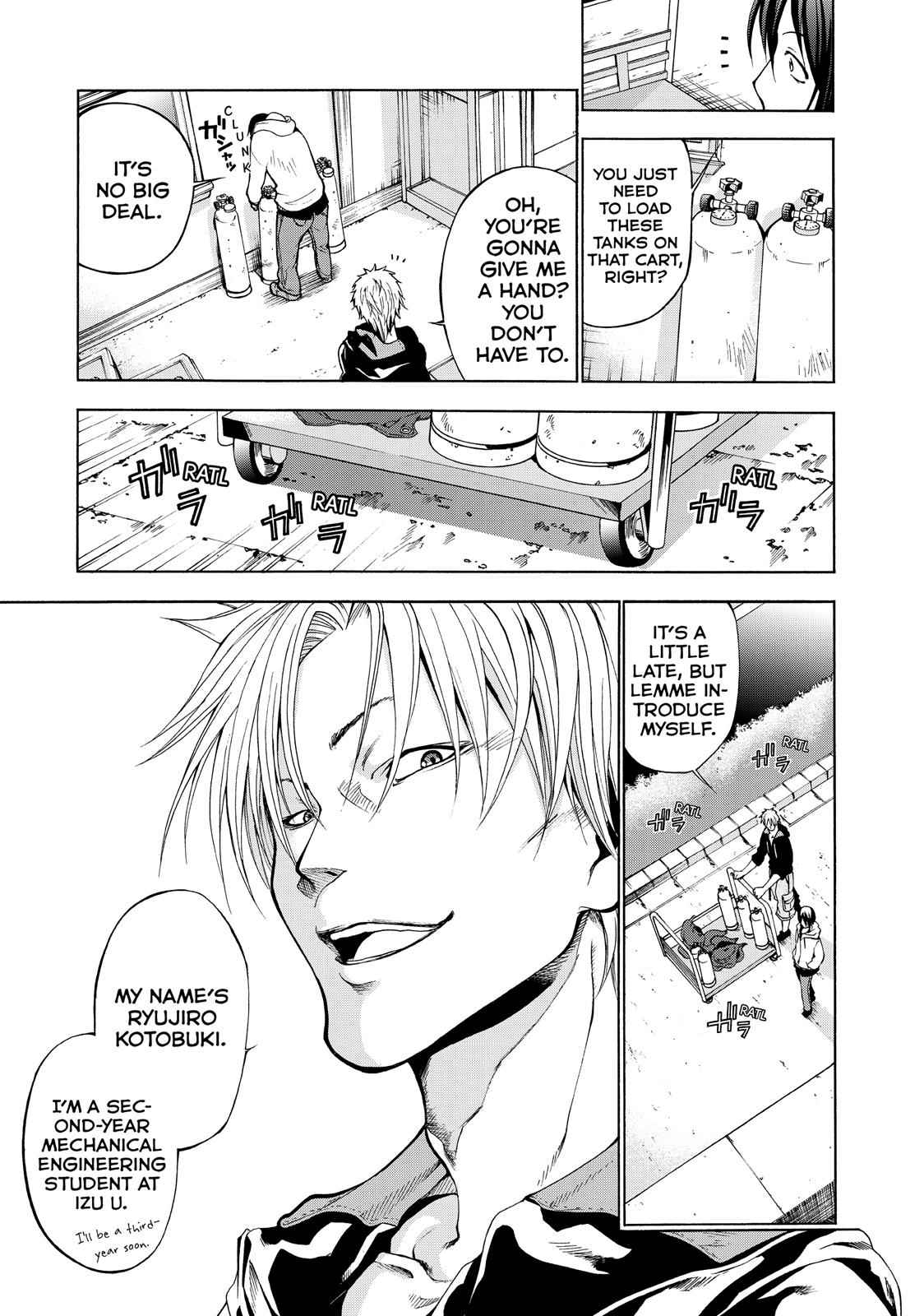 Grand Blue Chap 1 - Next Chap 2