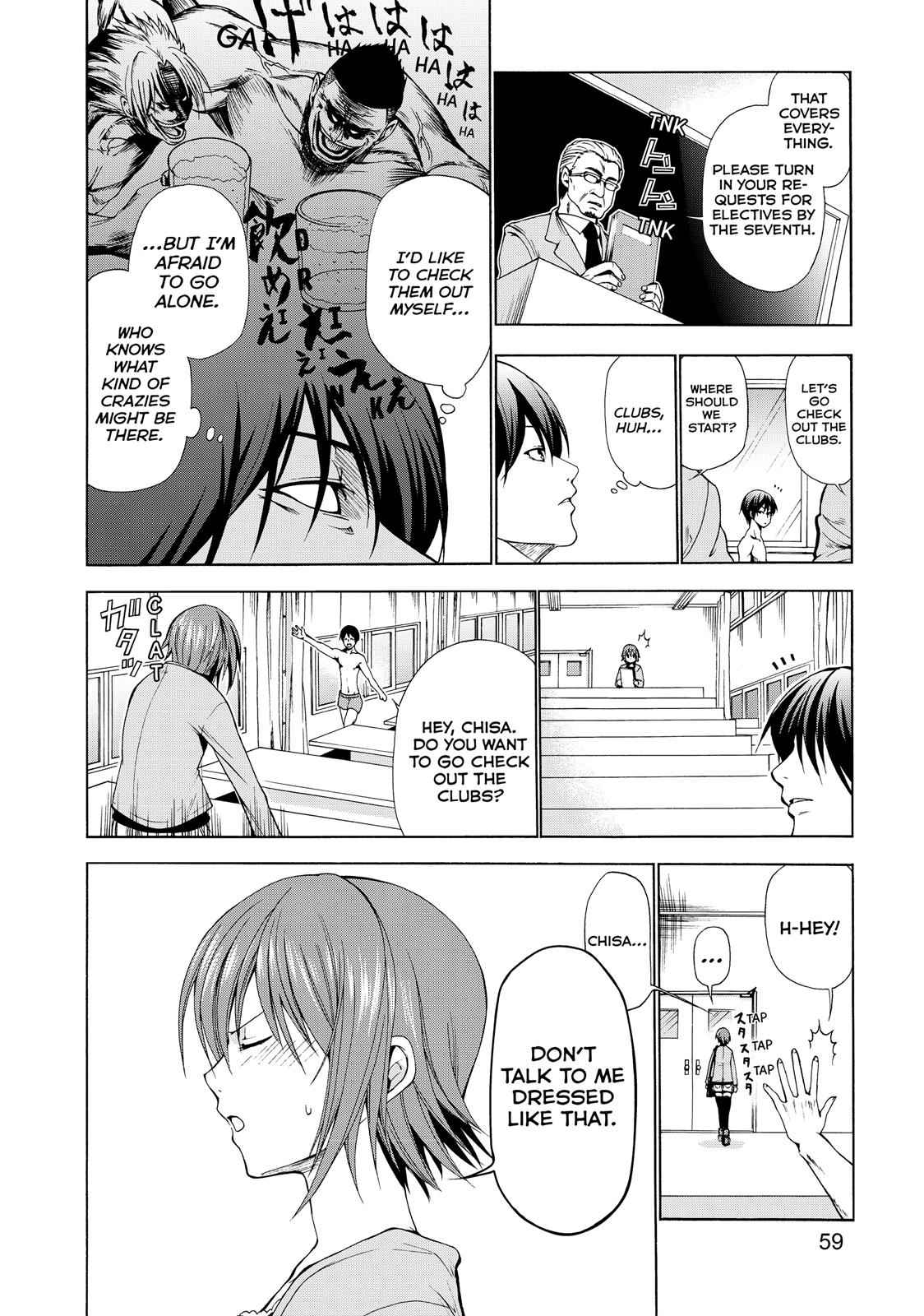 Grand Blue Chap 2 - Next Chap 3