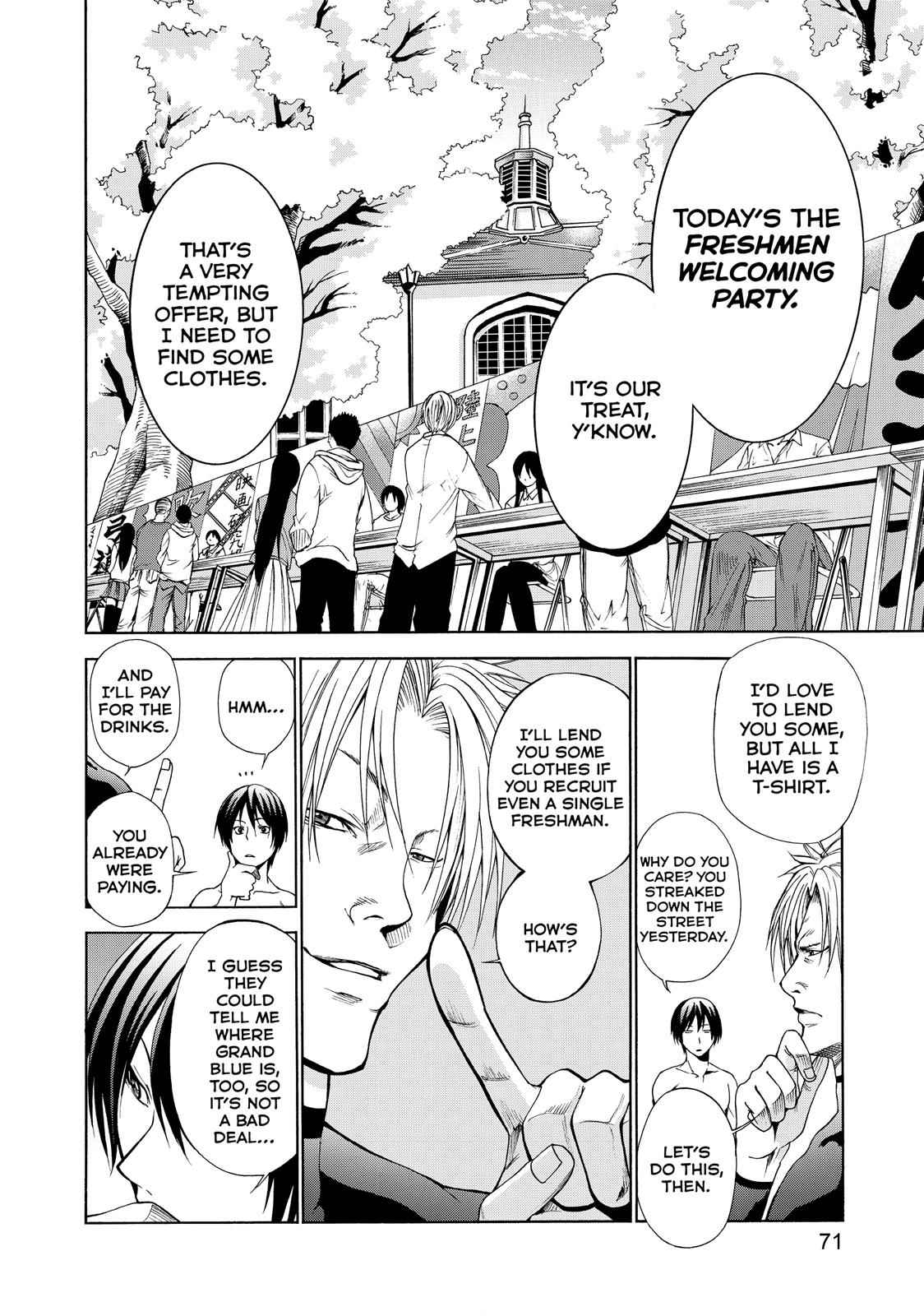 Grand Blue Chap 2 - Next Chap 3