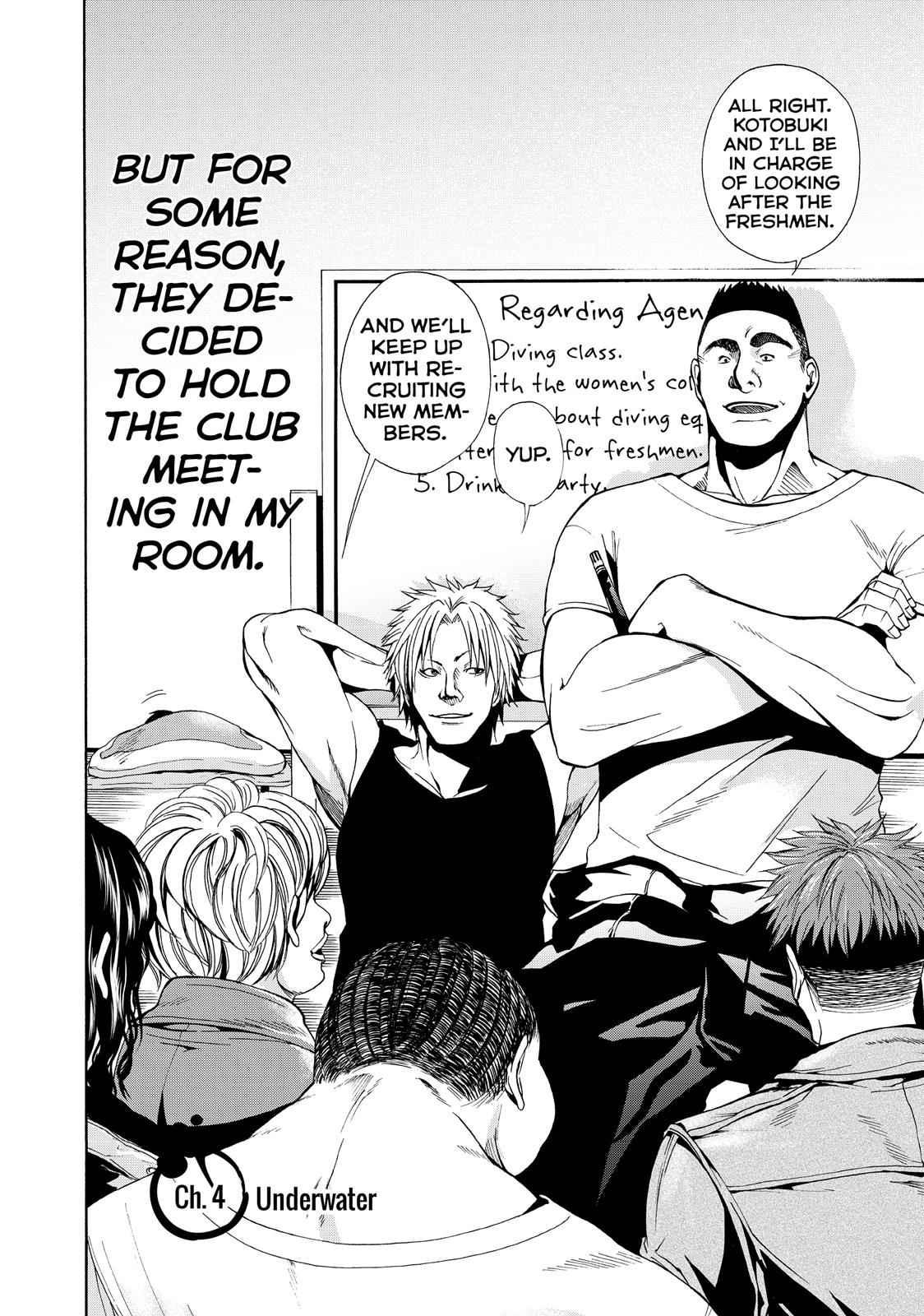 Grand Blue Chap 4 - Next Chap 5