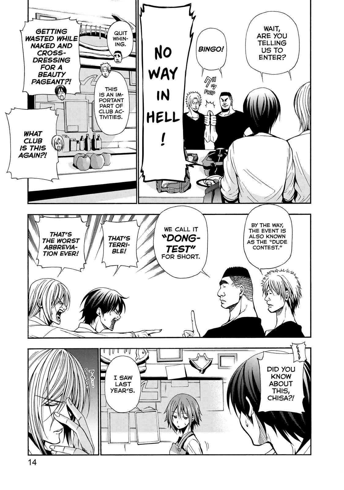 Grand Blue Chap 5 - Next Chap 6