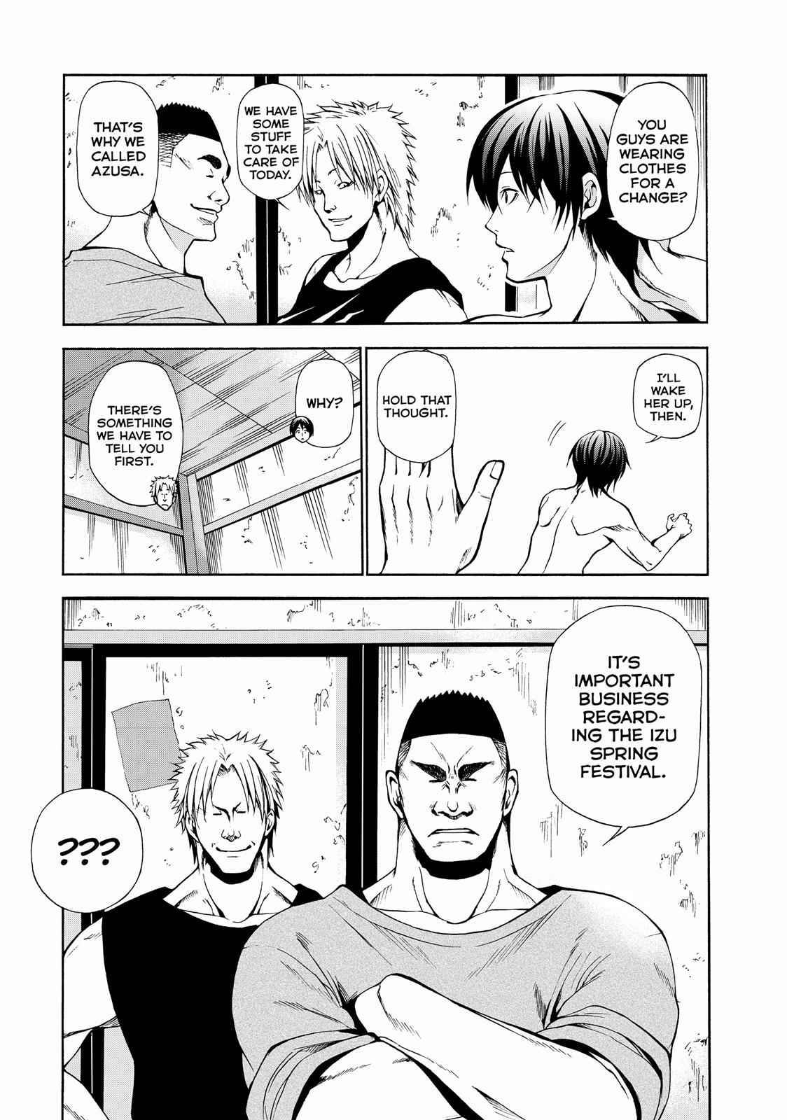 Grand Blue Chap 6 - Next Chap 7