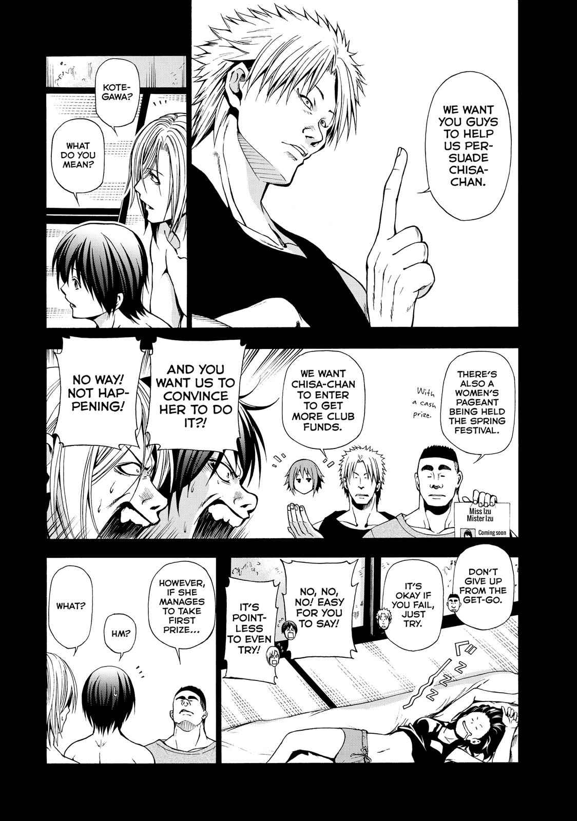 Grand Blue Chap 6 - Next Chap 7
