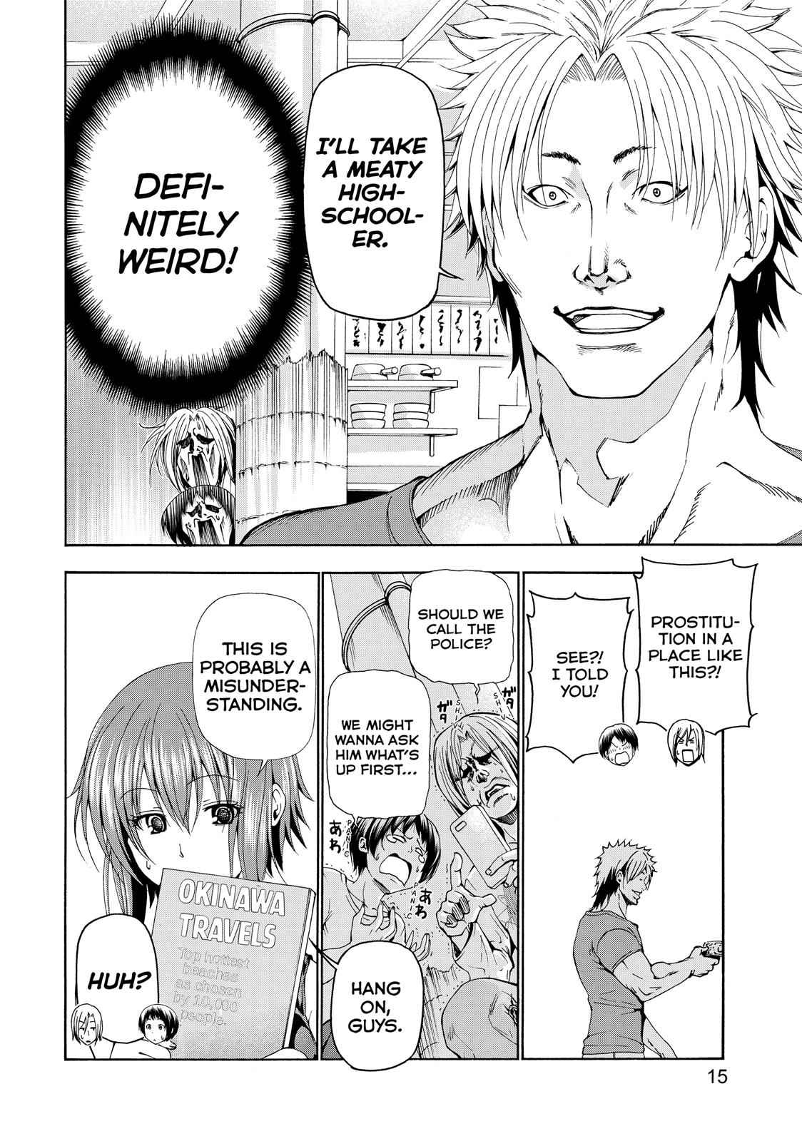 Grand Blue Chap 18 - Next Chap 19