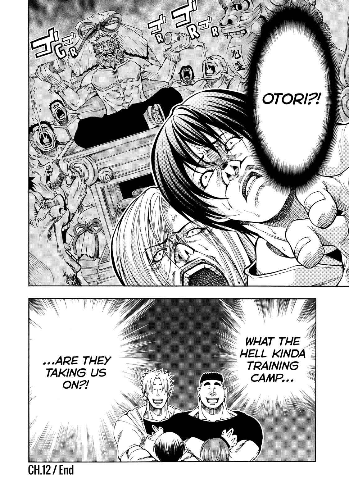 Grand Blue Chap 12 - Next Chap 13