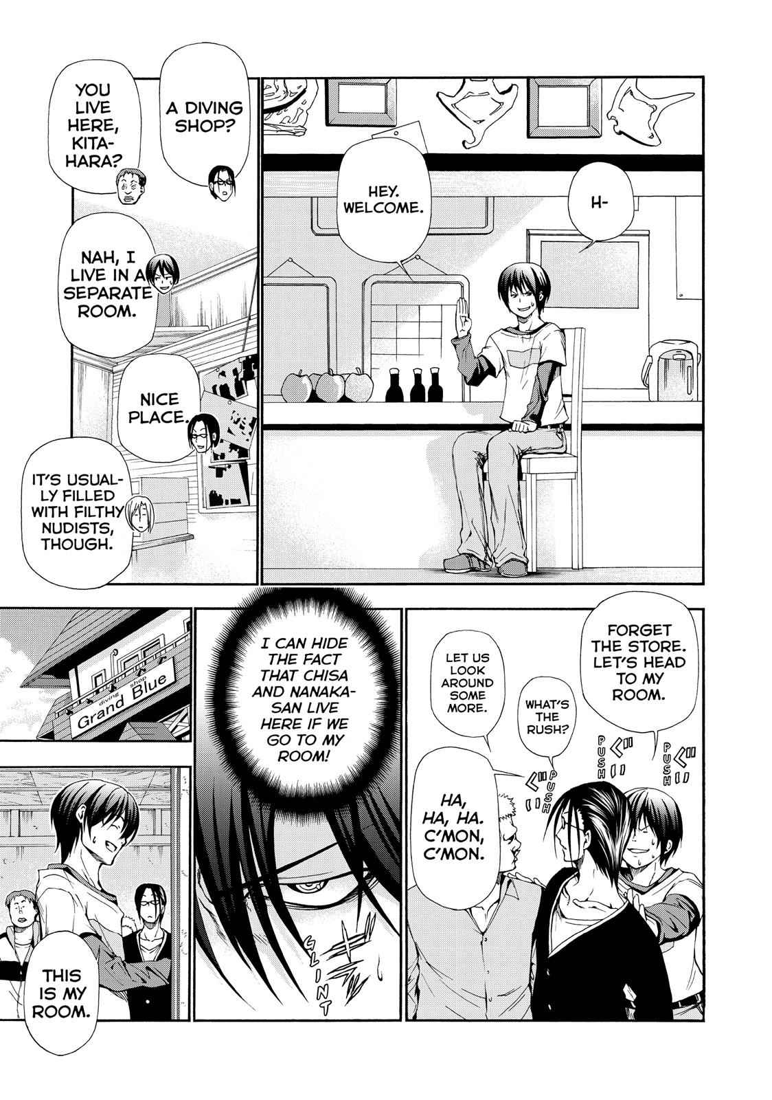 Grand Blue Chap 13 - Next Chap 14
