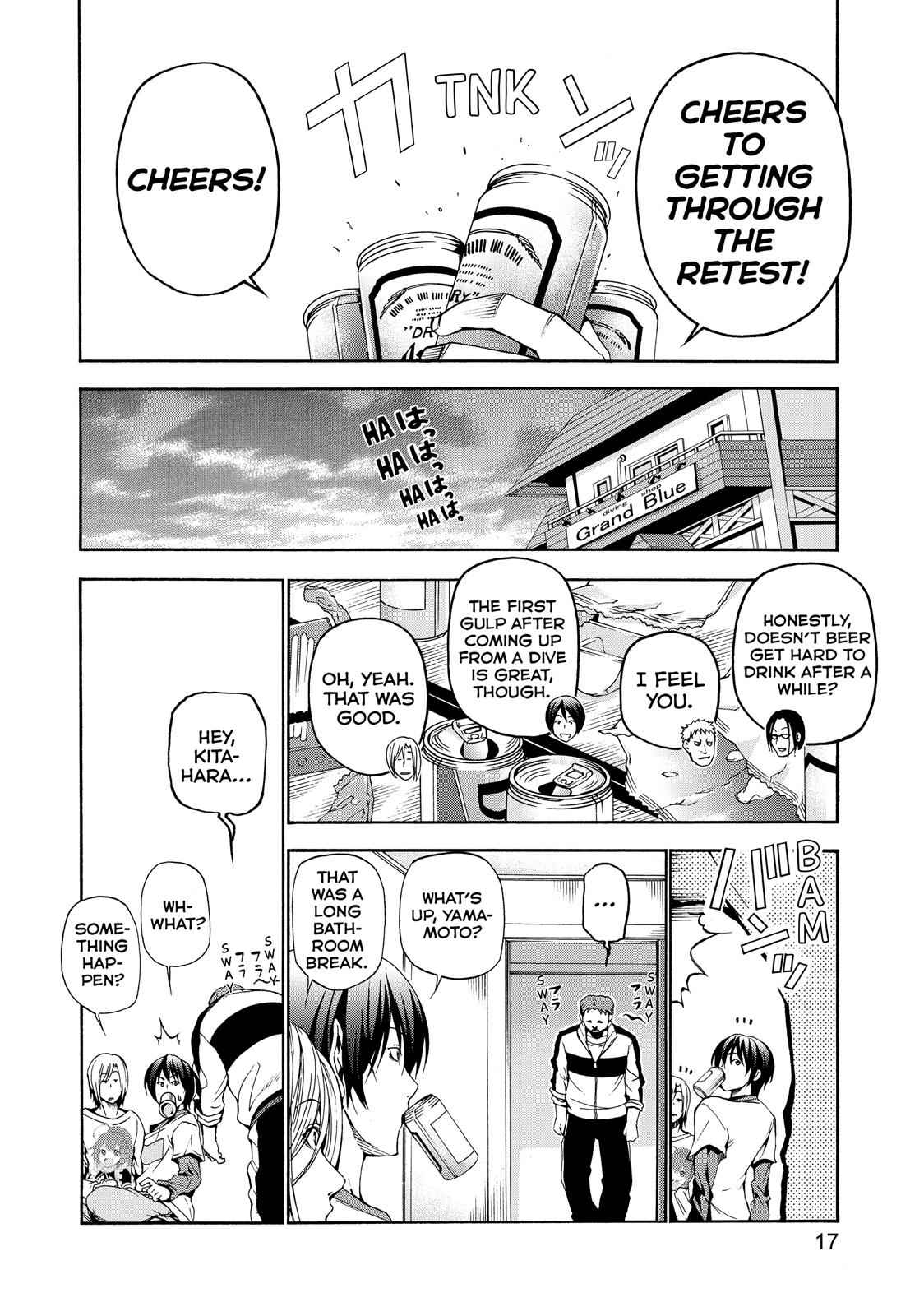 Grand Blue Chap 13 - Next Chap 14