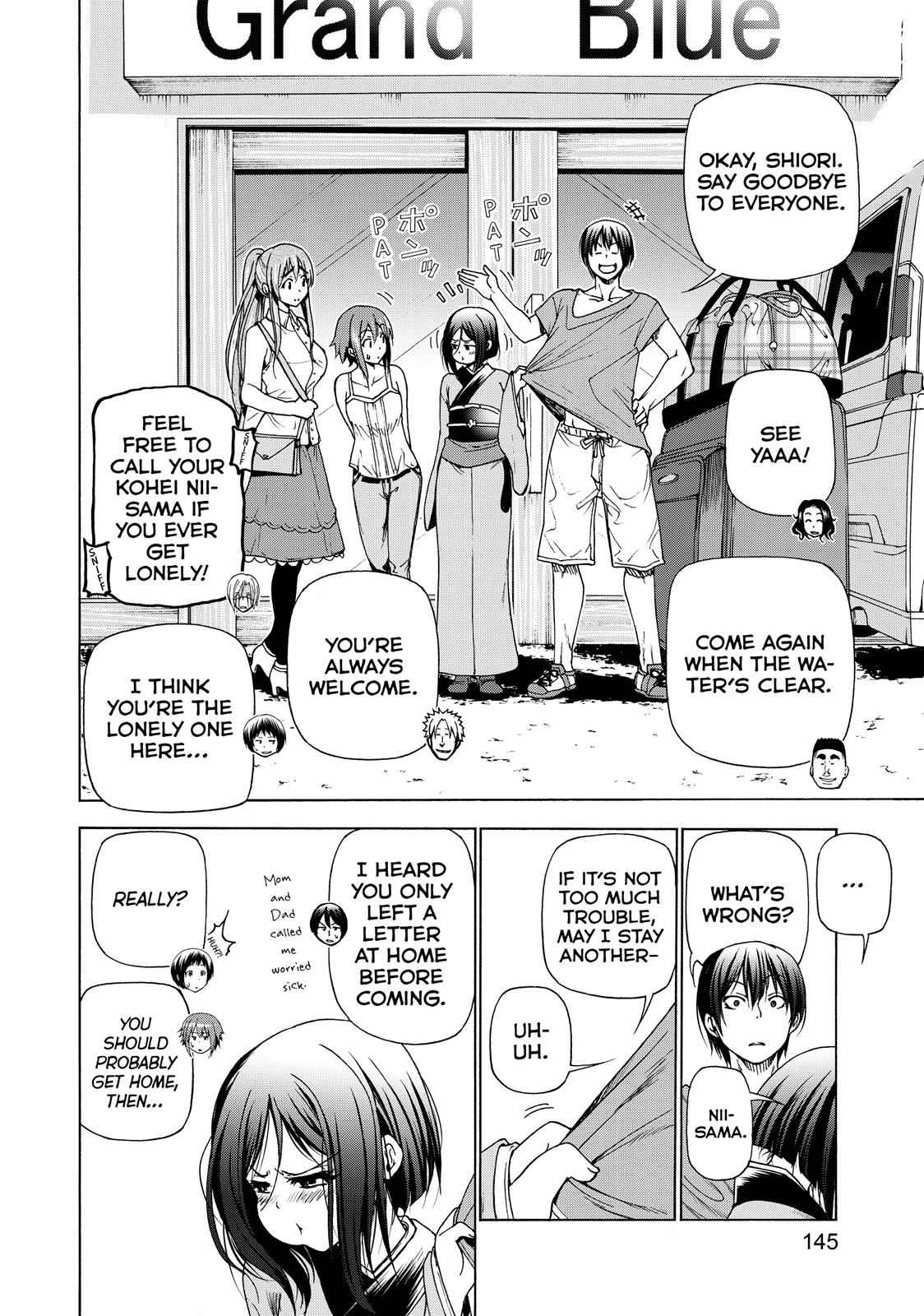 Grand Blue Chap 28 - Next Chap 29