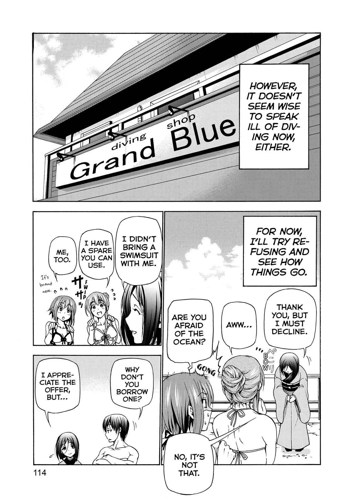 Grand Blue Chap 28 - Next Chap 29