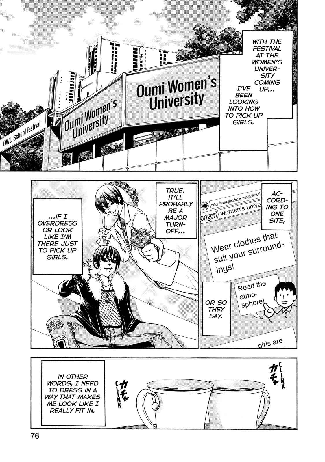 Grand Blue Chap 24 - Next Chap 25