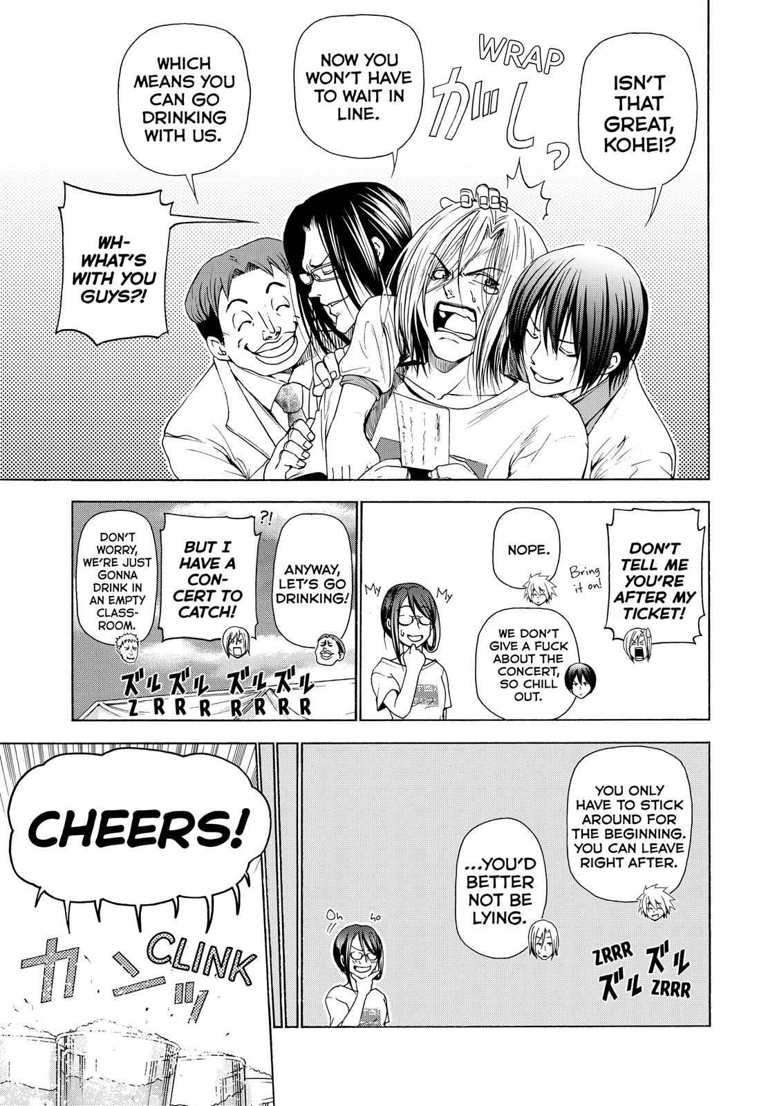 Grand Blue Chap 25 - Next Chap 26
