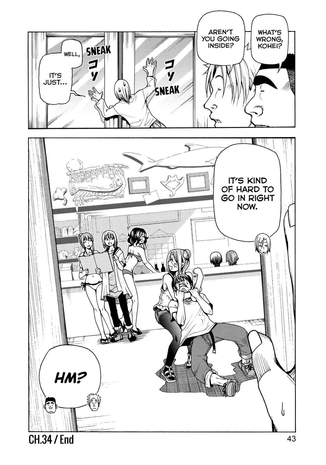 Grand Blue Chap 34 - Next Chap 35