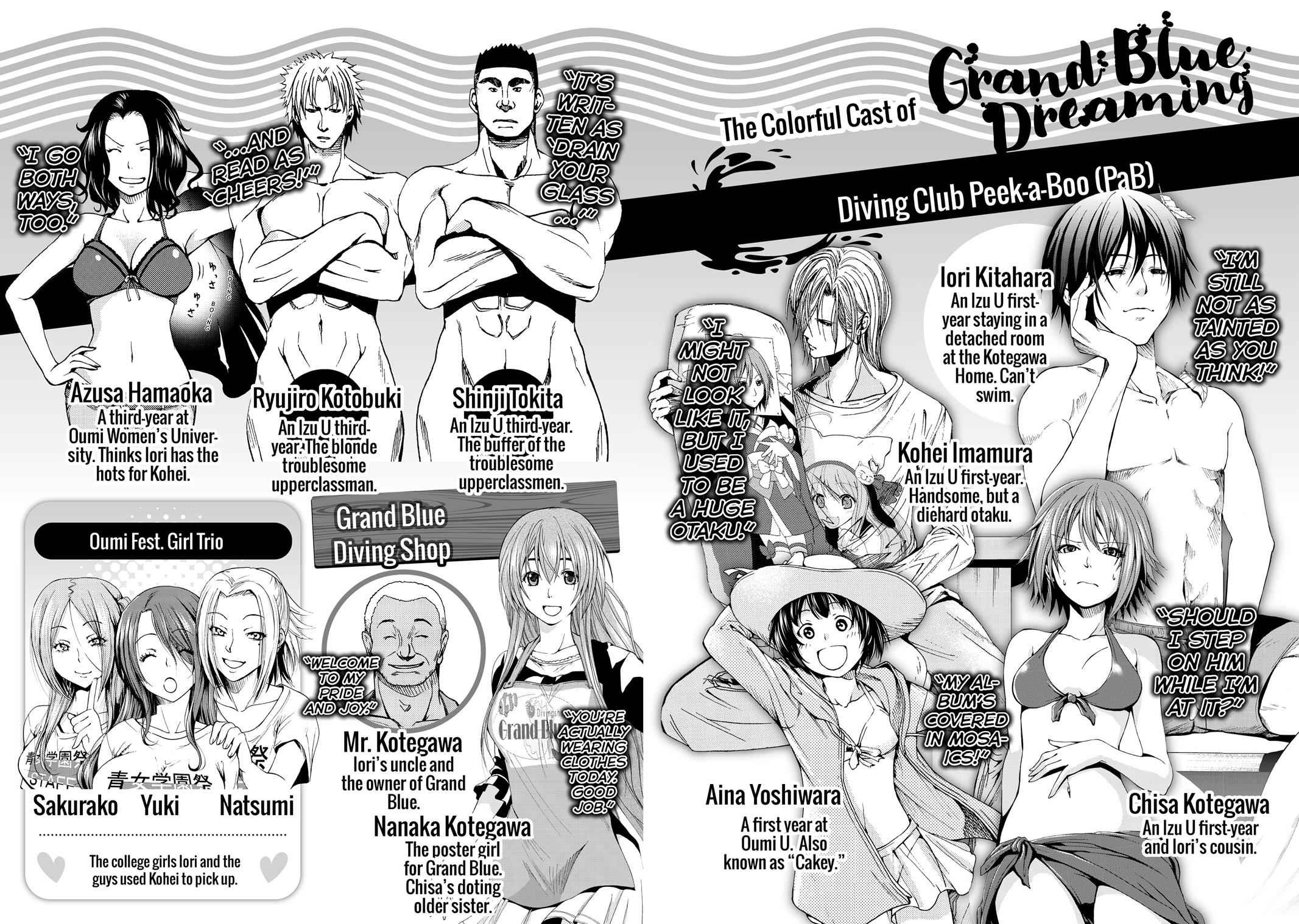 Grand Blue Chap 34 - Next Chap 35