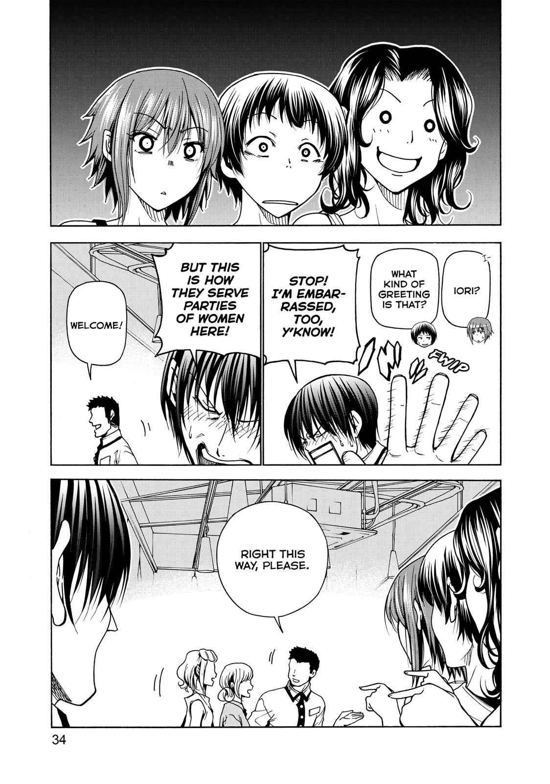 Grand Blue Chap 34 - Next Chap 35