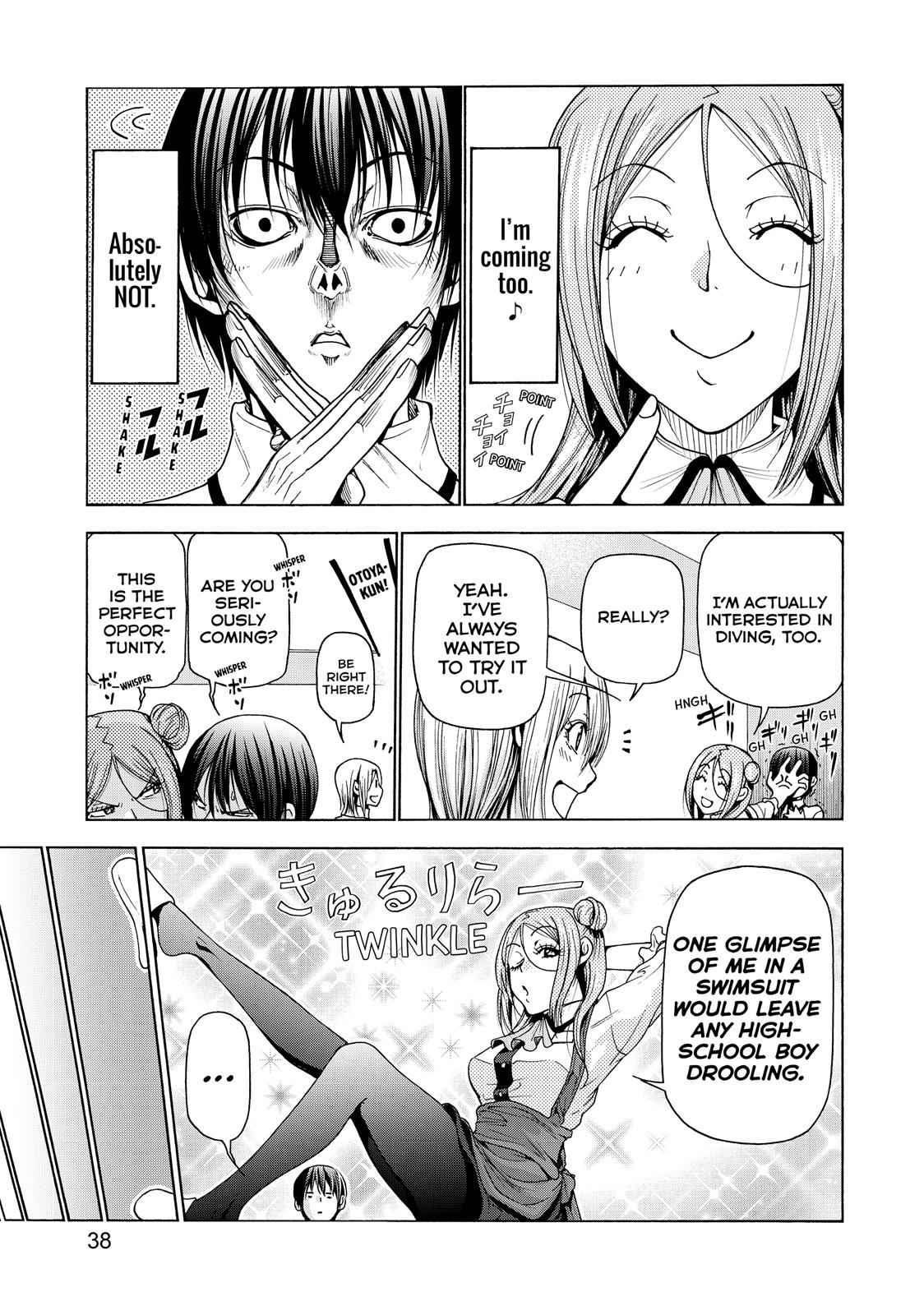 Grand Blue Chap 34 - Next Chap 35