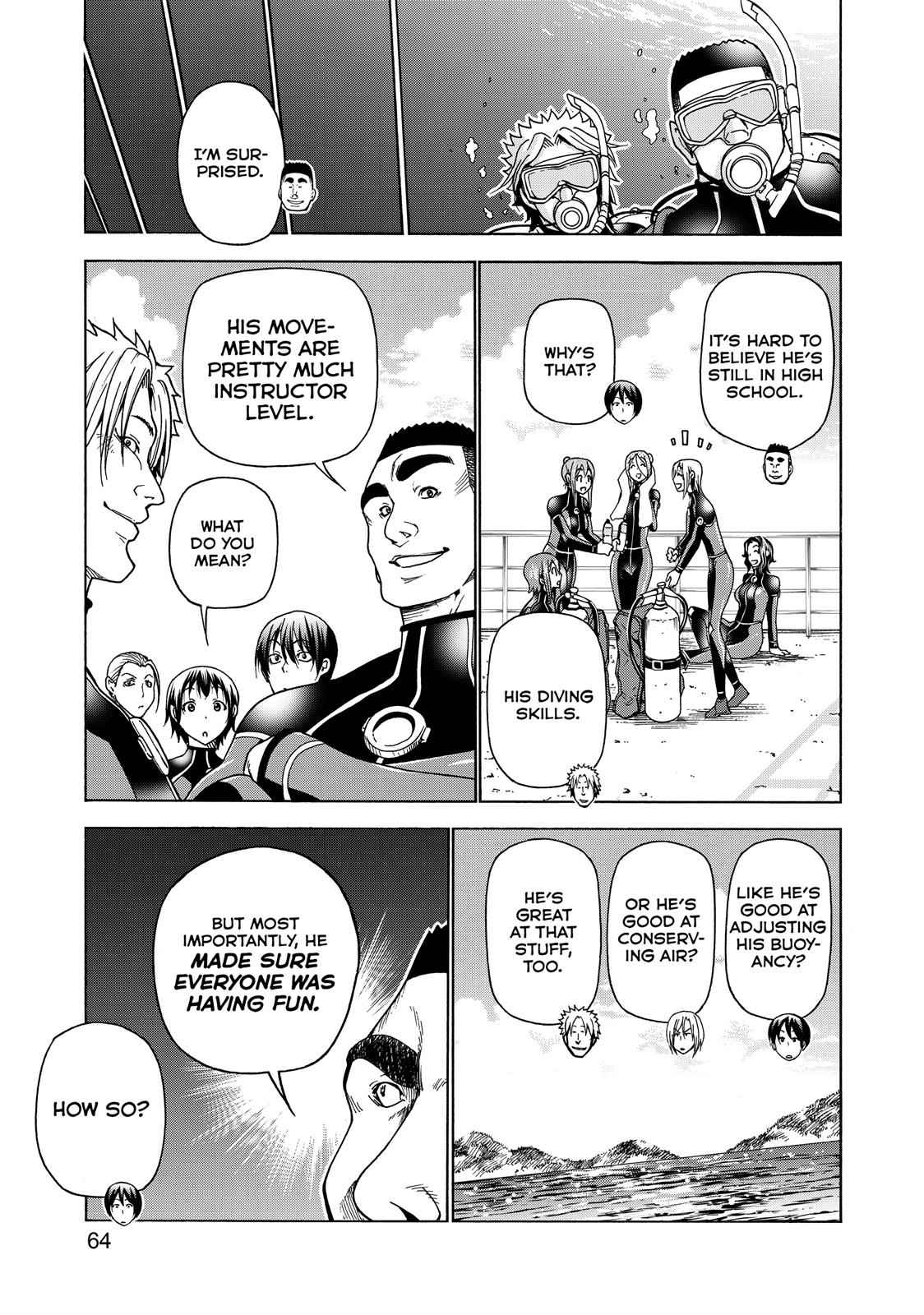 Grand Blue Chap 35 - Next Chap 36