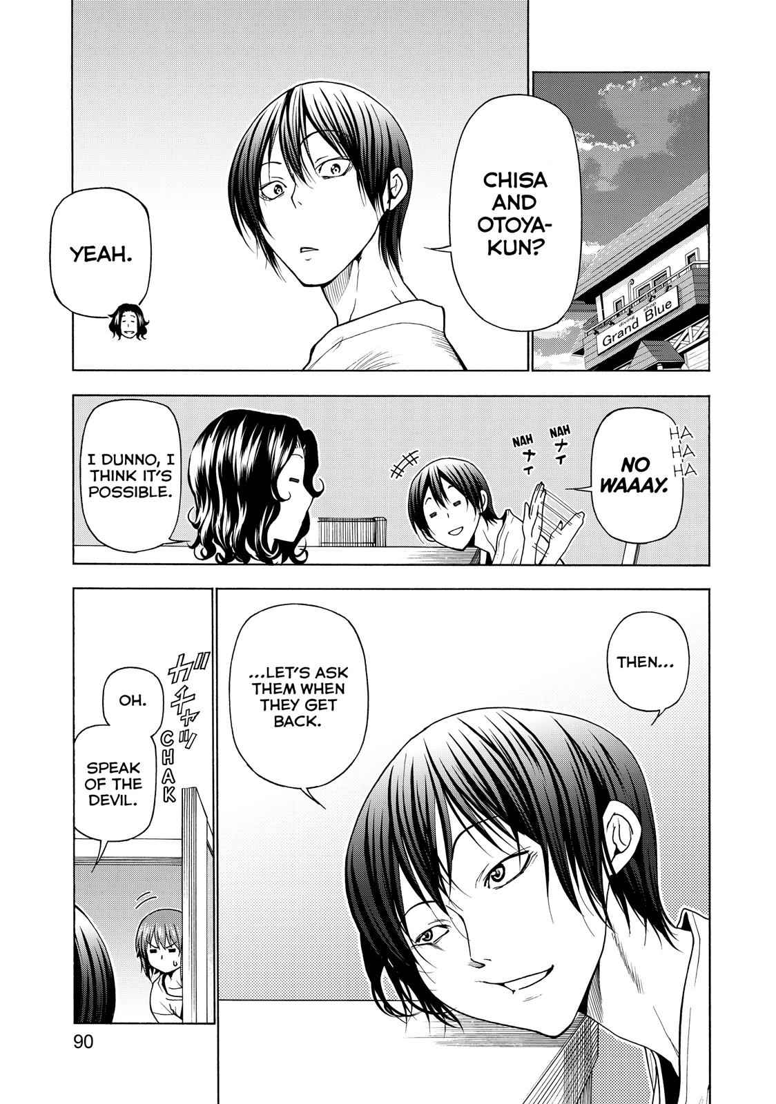 Grand Blue Chap 36 - Next Chap 37