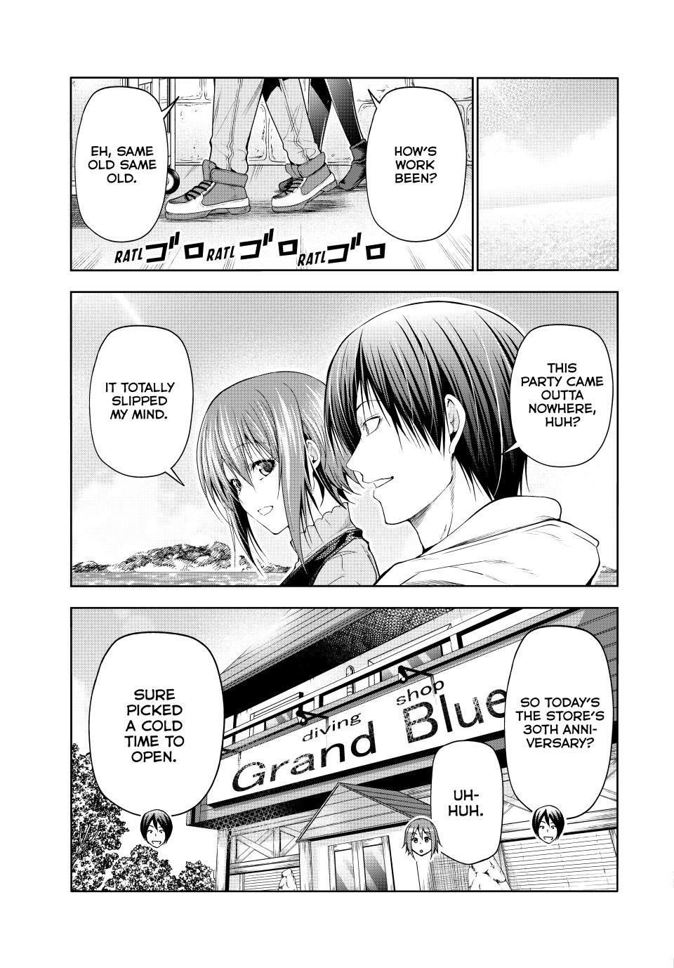 Grand Blue Chap 100 - Next Chap 101