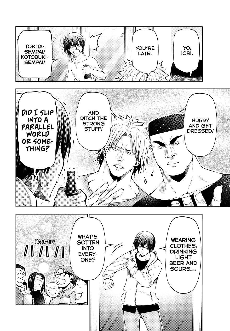 Grand Blue Chap 100 - Next Chap 101