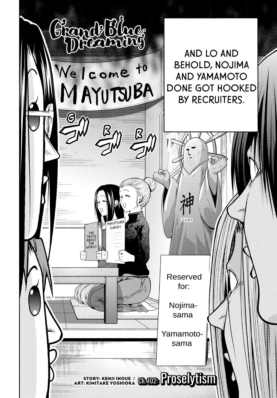 Grand Blue Chap 102 - Next Chap 103