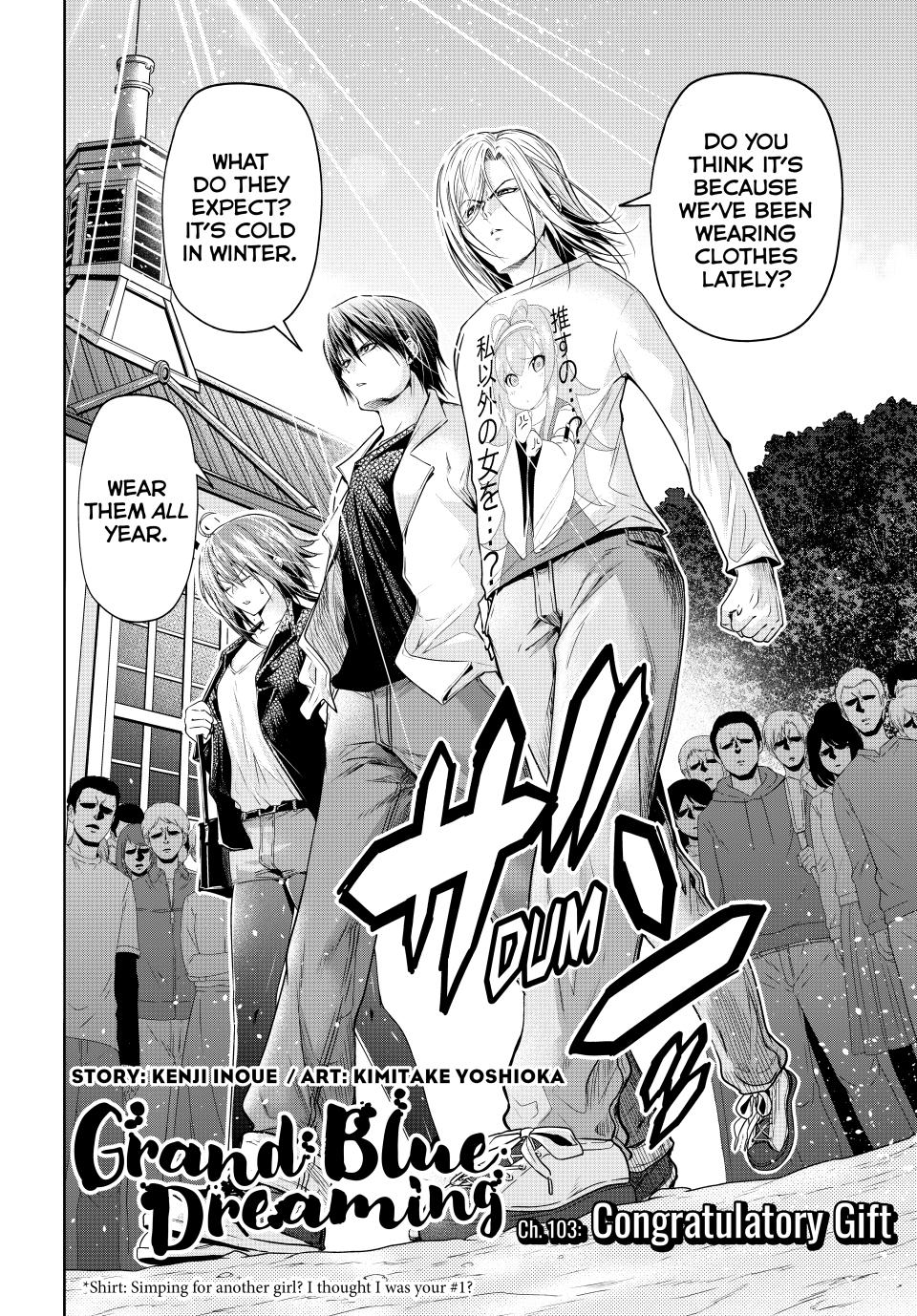 Grand Blue Chap 103 - Next Chap 104