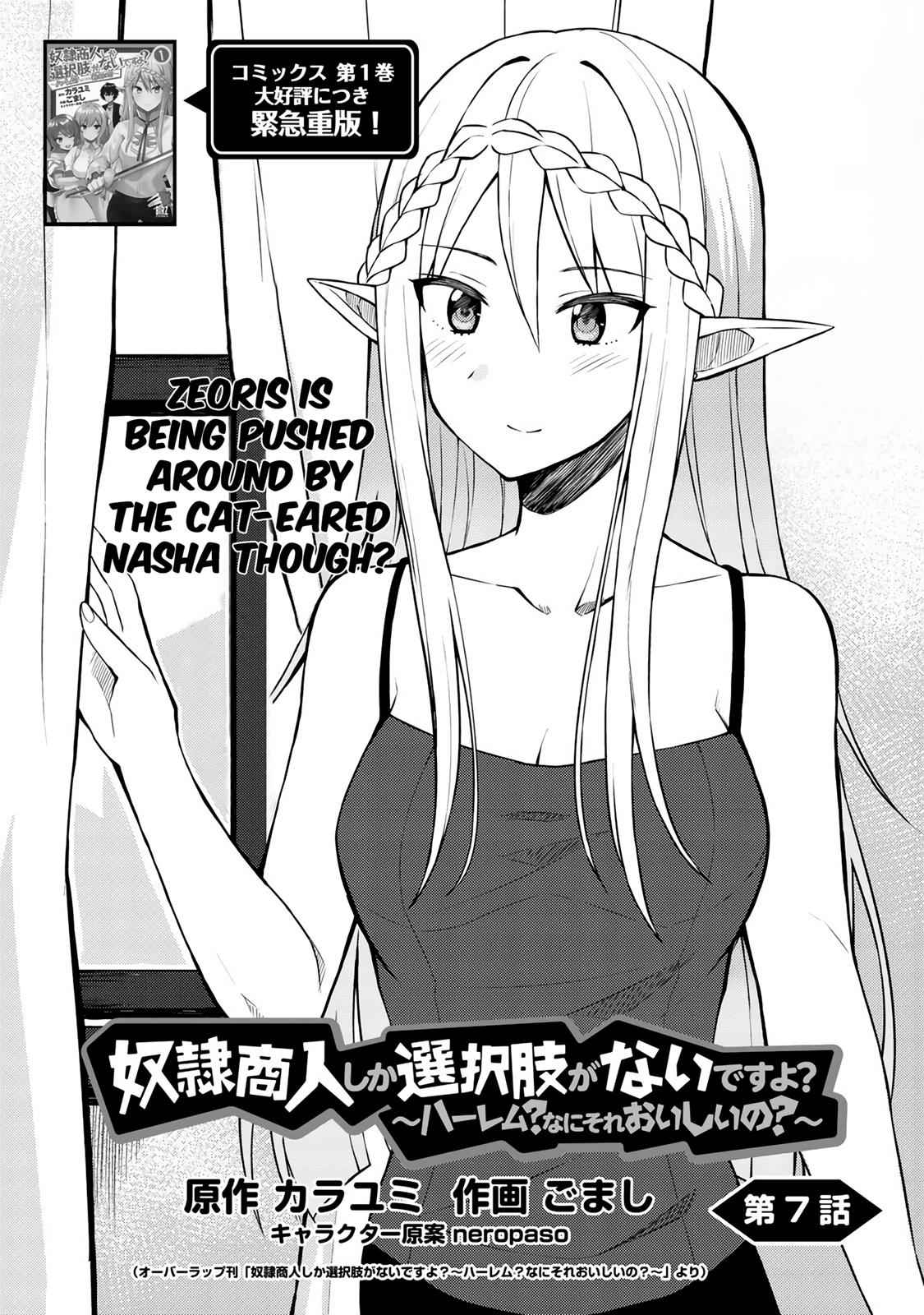 Dorei Shounin shika Sentakushi ga nai desu yo? Chap 7 - Next Chap 8