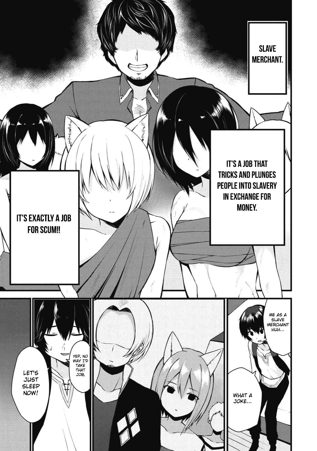 Dorei Shounin shika Sentakushi ga nai desu yo? Chap 1 - Next Chap 2
