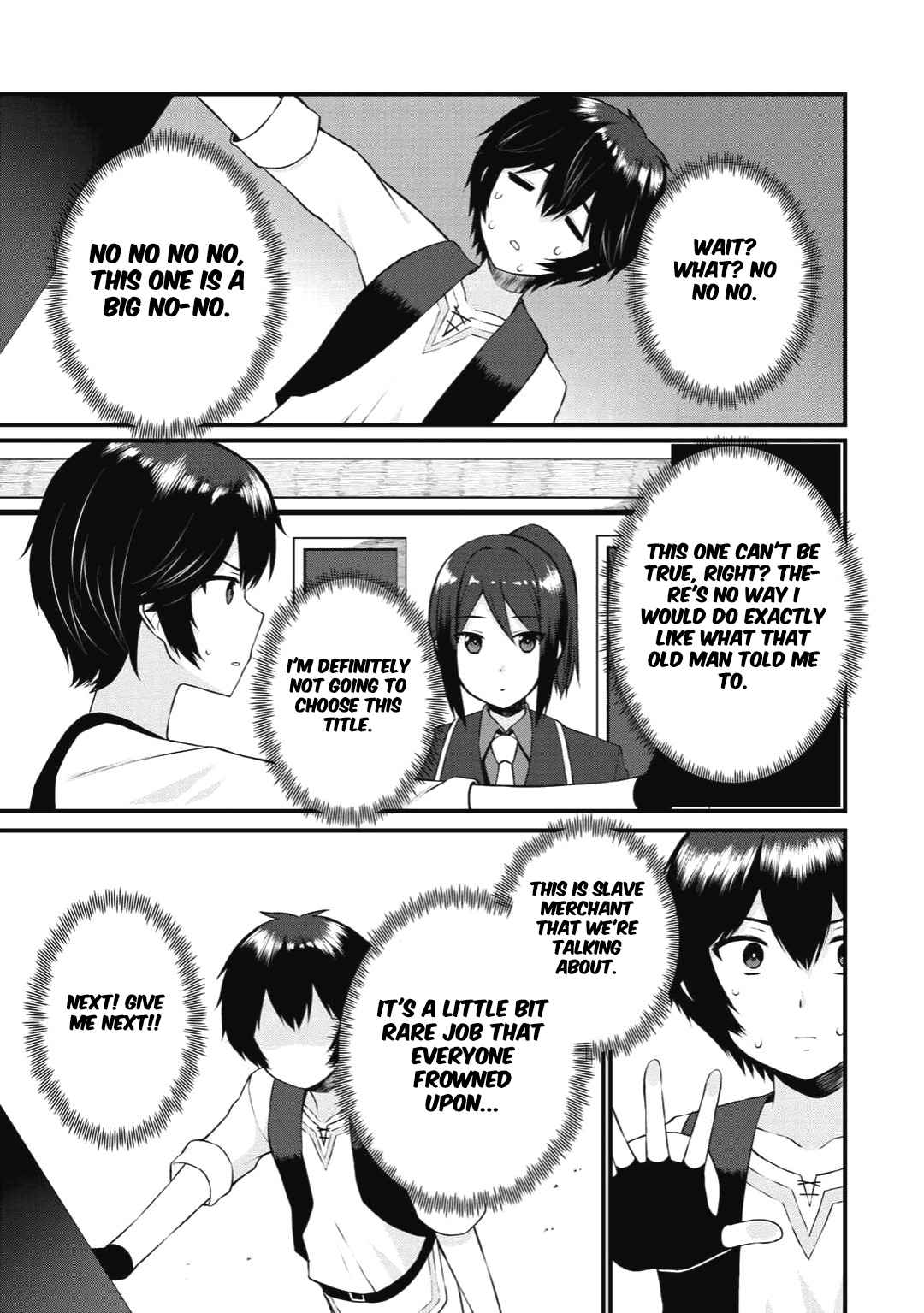 Dorei Shounin shika Sentakushi ga nai desu yo? Chap 1 - Next Chap 2