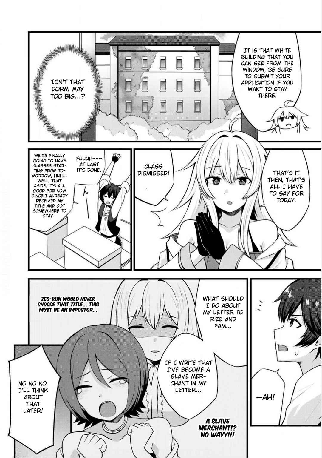 Dorei Shounin shika Sentakushi ga nai desu yo? Chap 2 - Next Chap 3
