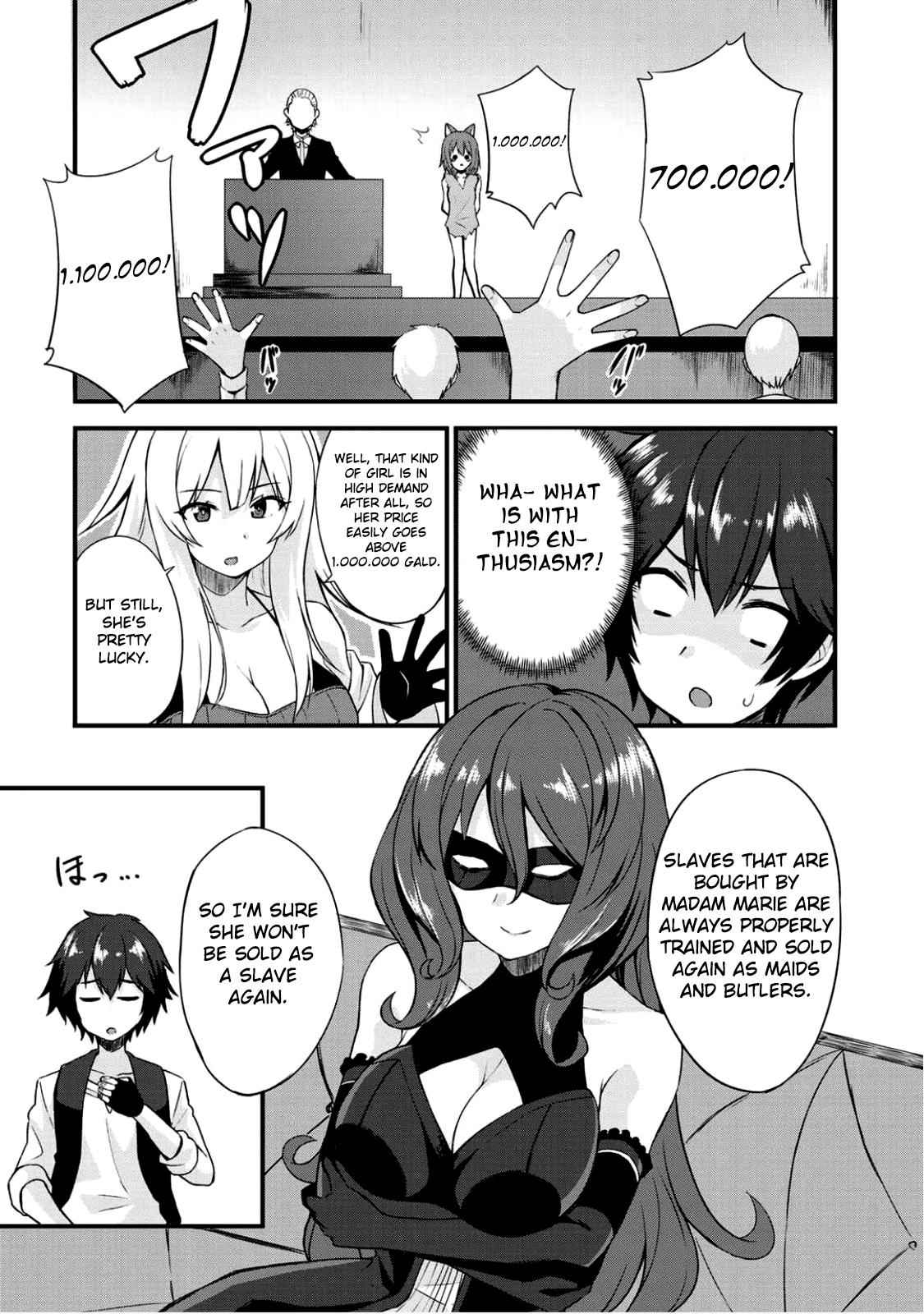 Dorei Shounin shika Sentakushi ga nai desu yo? Chap 3 - Next Chap 4
