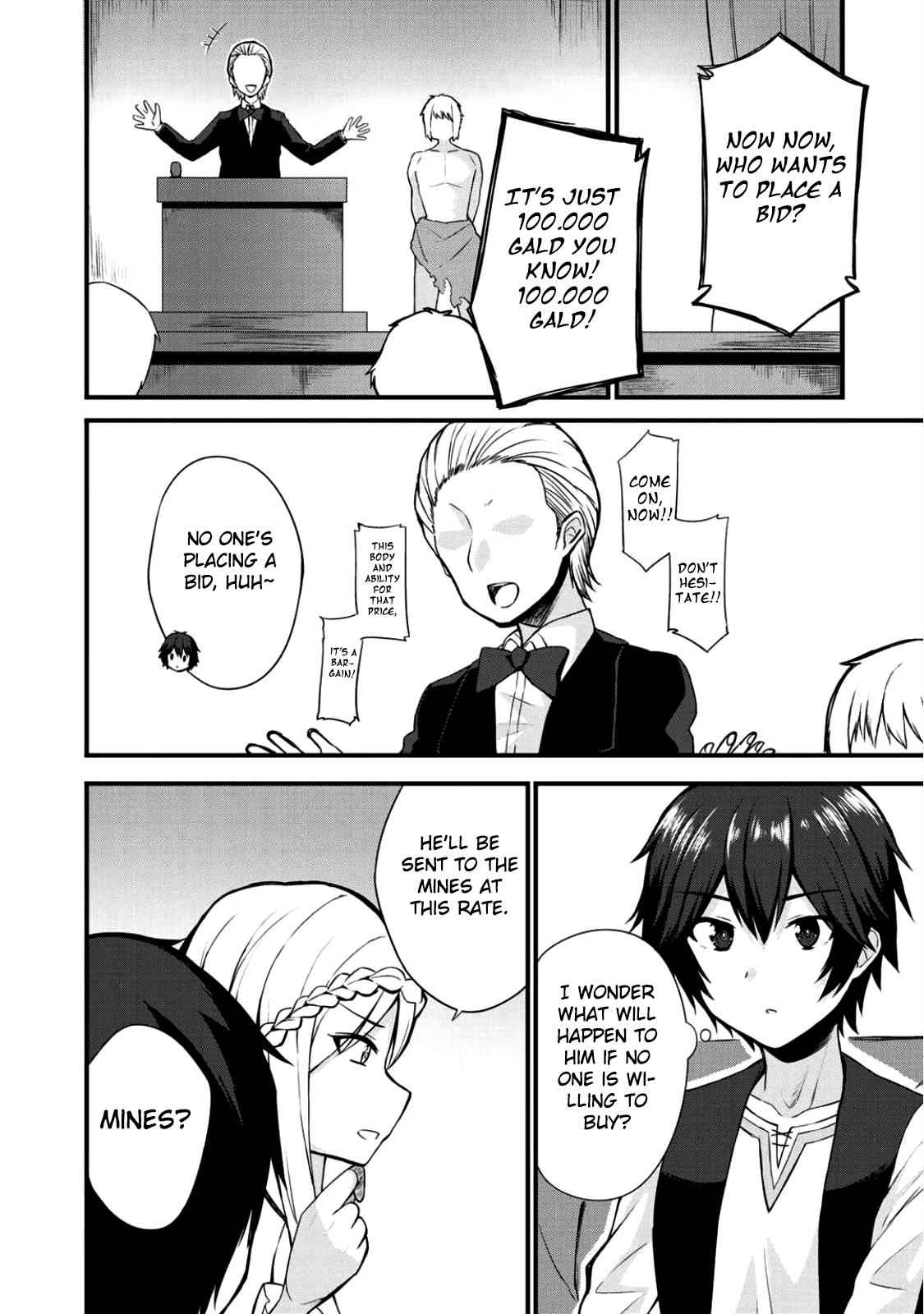 Dorei Shounin shika Sentakushi ga nai desu yo? Chap 3 - Next Chap 4