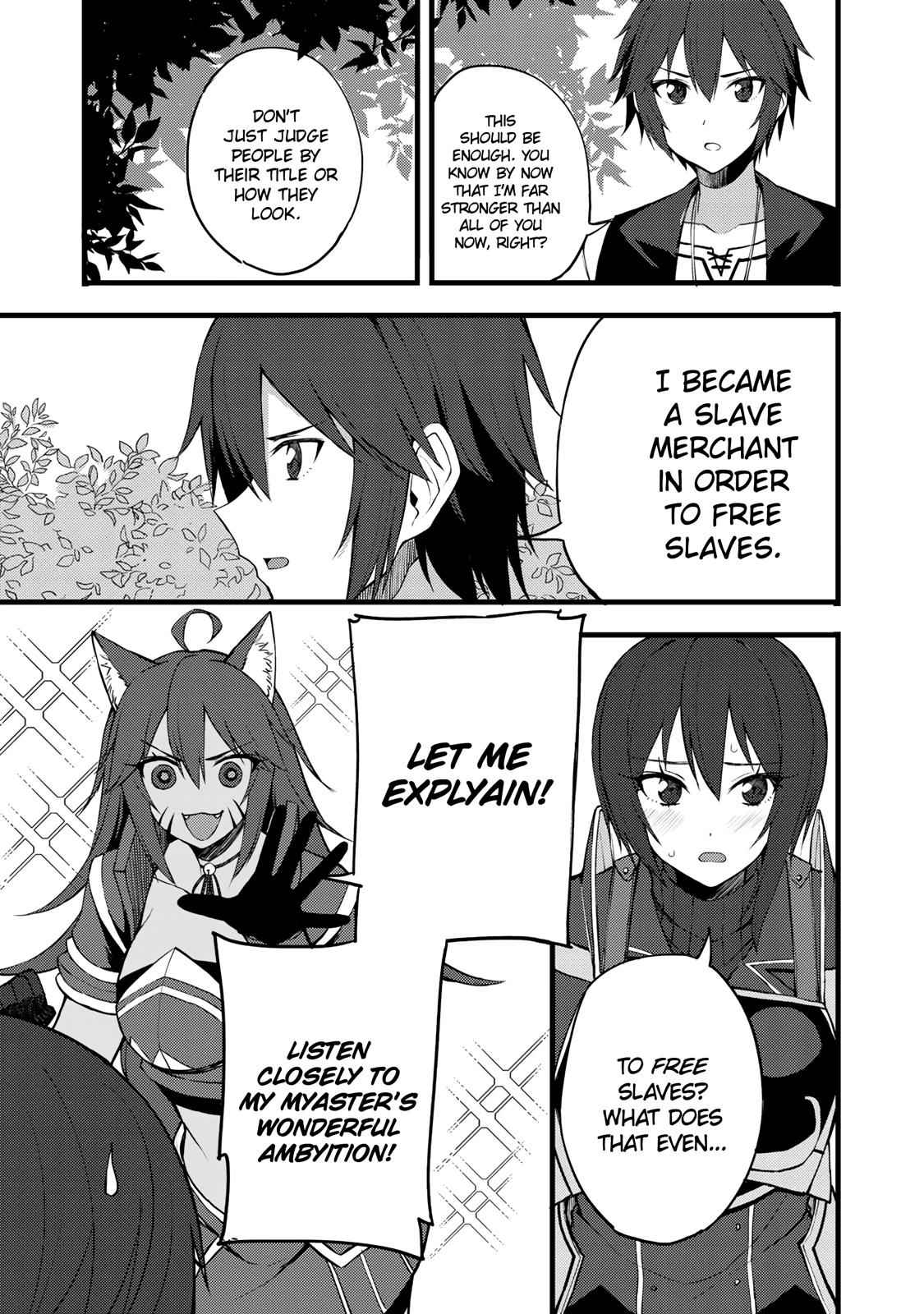 Dorei Shounin shika Sentakushi ga nai desu yo? Chap 15 - Next Chap 16