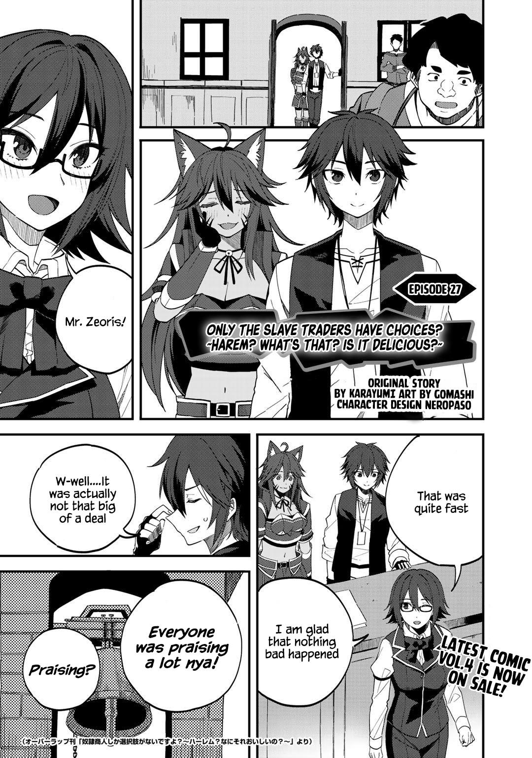 Dorei Shounin shika Sentakushi ga nai desu yo? Chap 27 - Next Chap 28