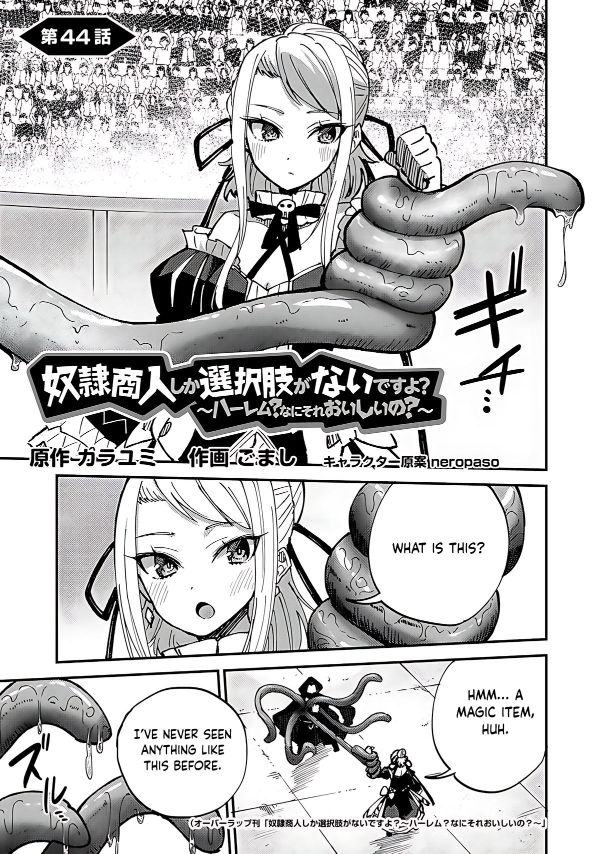 Dorei Shounin shika Sentakushi ga nai desu yo? Chap 44 - Next Chap 45