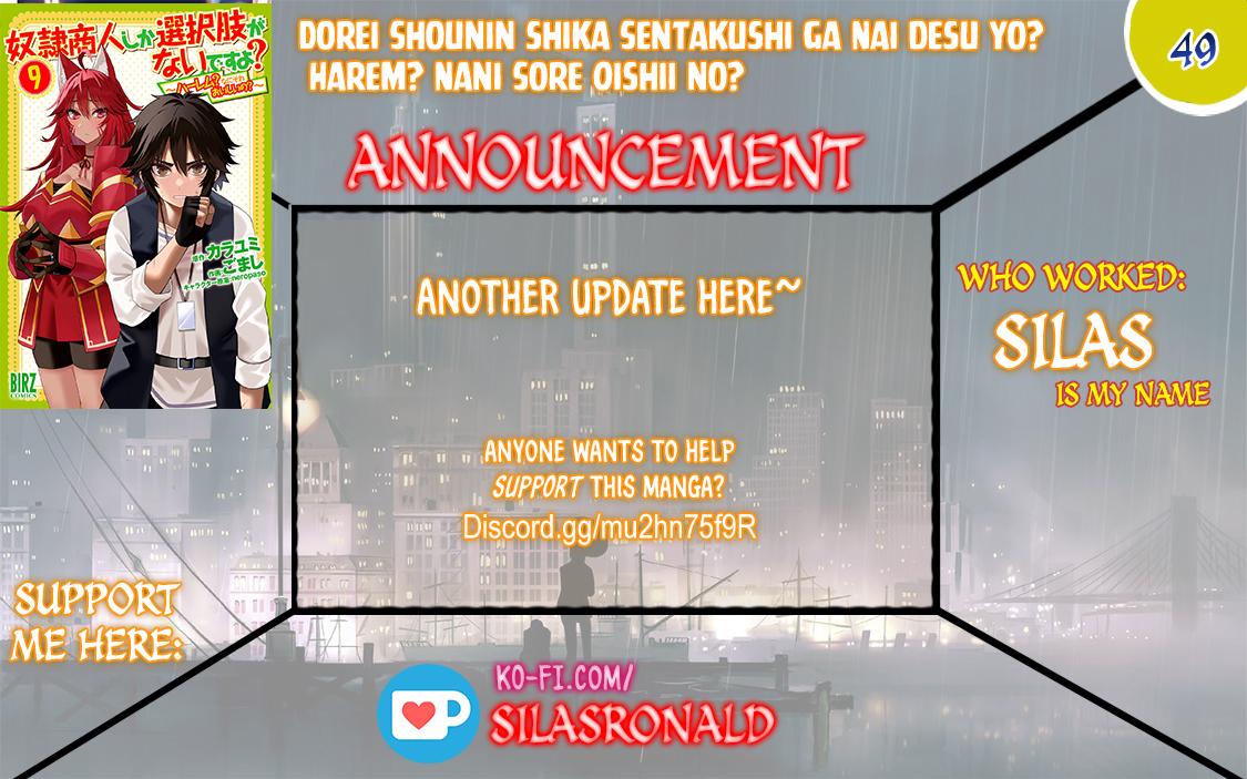 Dorei Shounin shika Sentakushi ga nai desu yo? Chap 49 - Next Chap 50