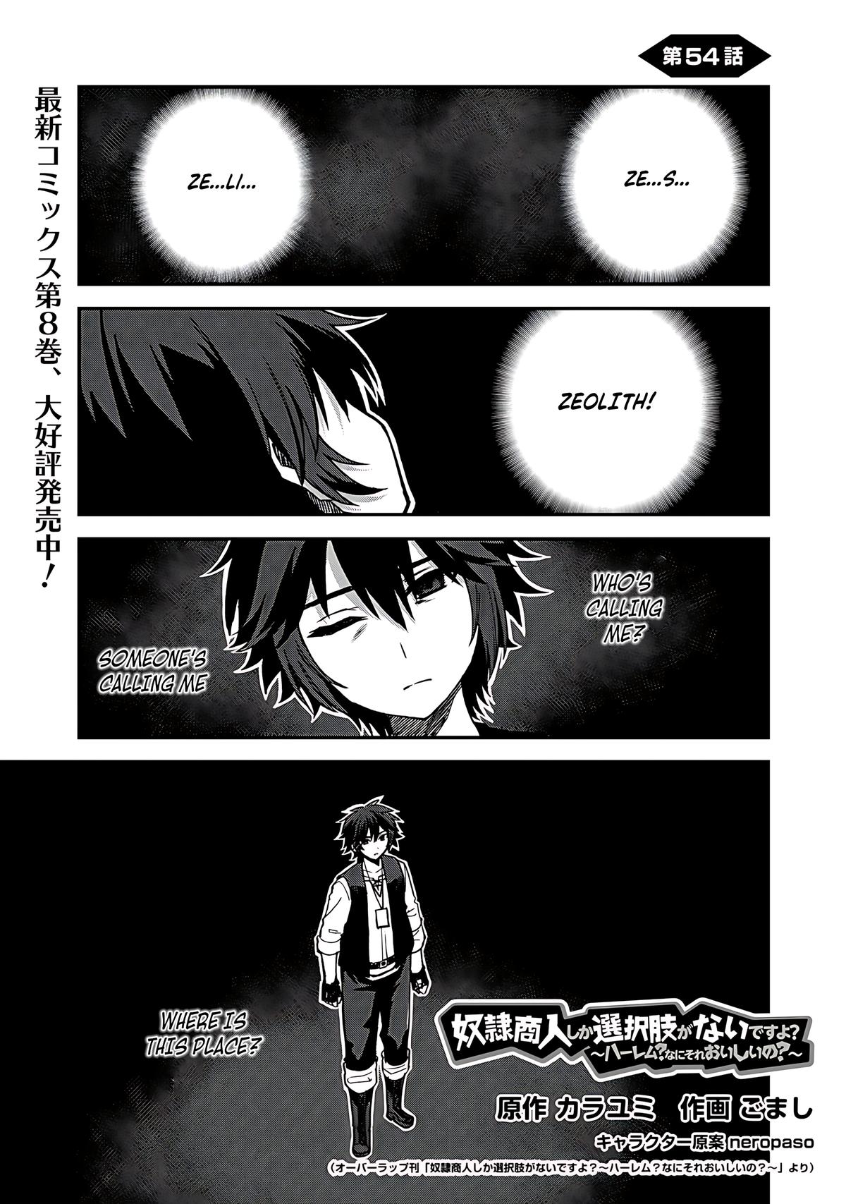 Dorei Shounin shika Sentakushi ga nai desu yo? Chap 54 - Next Chap 55