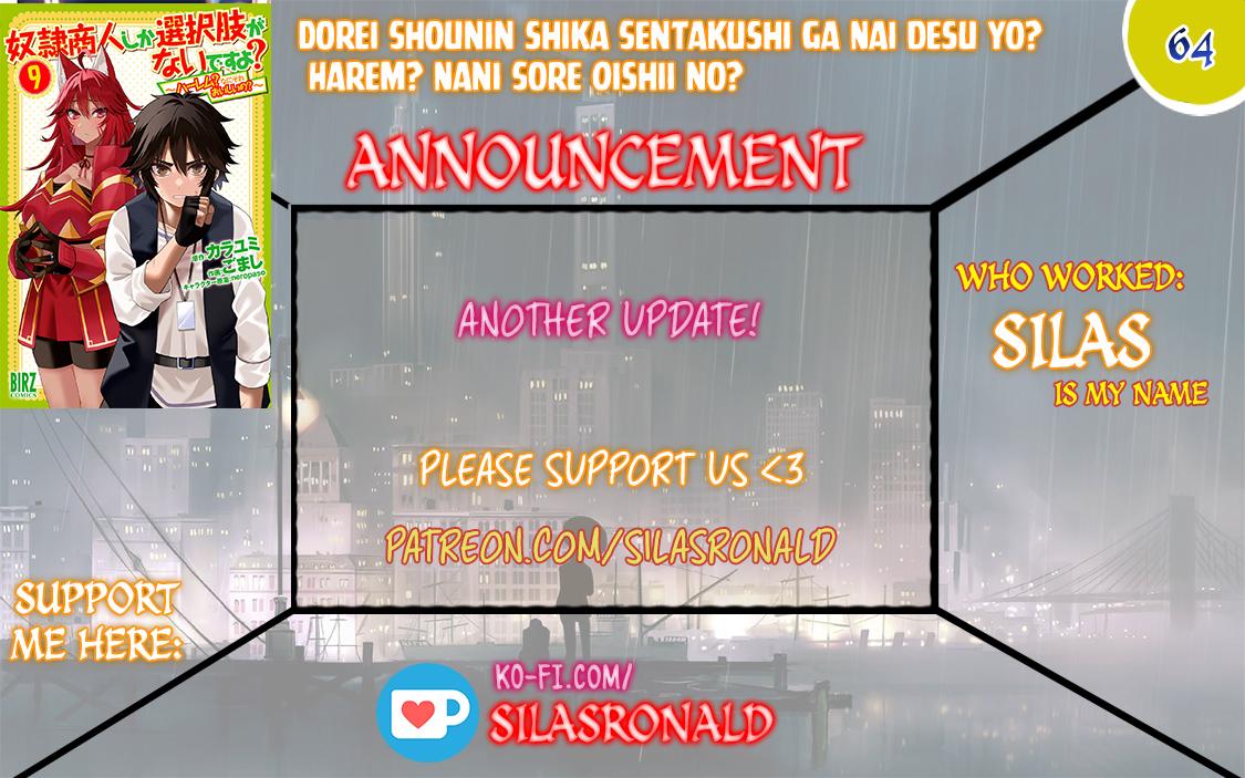 Dorei Shounin shika Sentakushi ga nai desu yo? Chap 64 - Next Chap 65