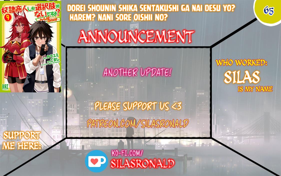 Dorei Shounin shika Sentakushi ga nai desu yo? Chap 65 - Next Chap 66