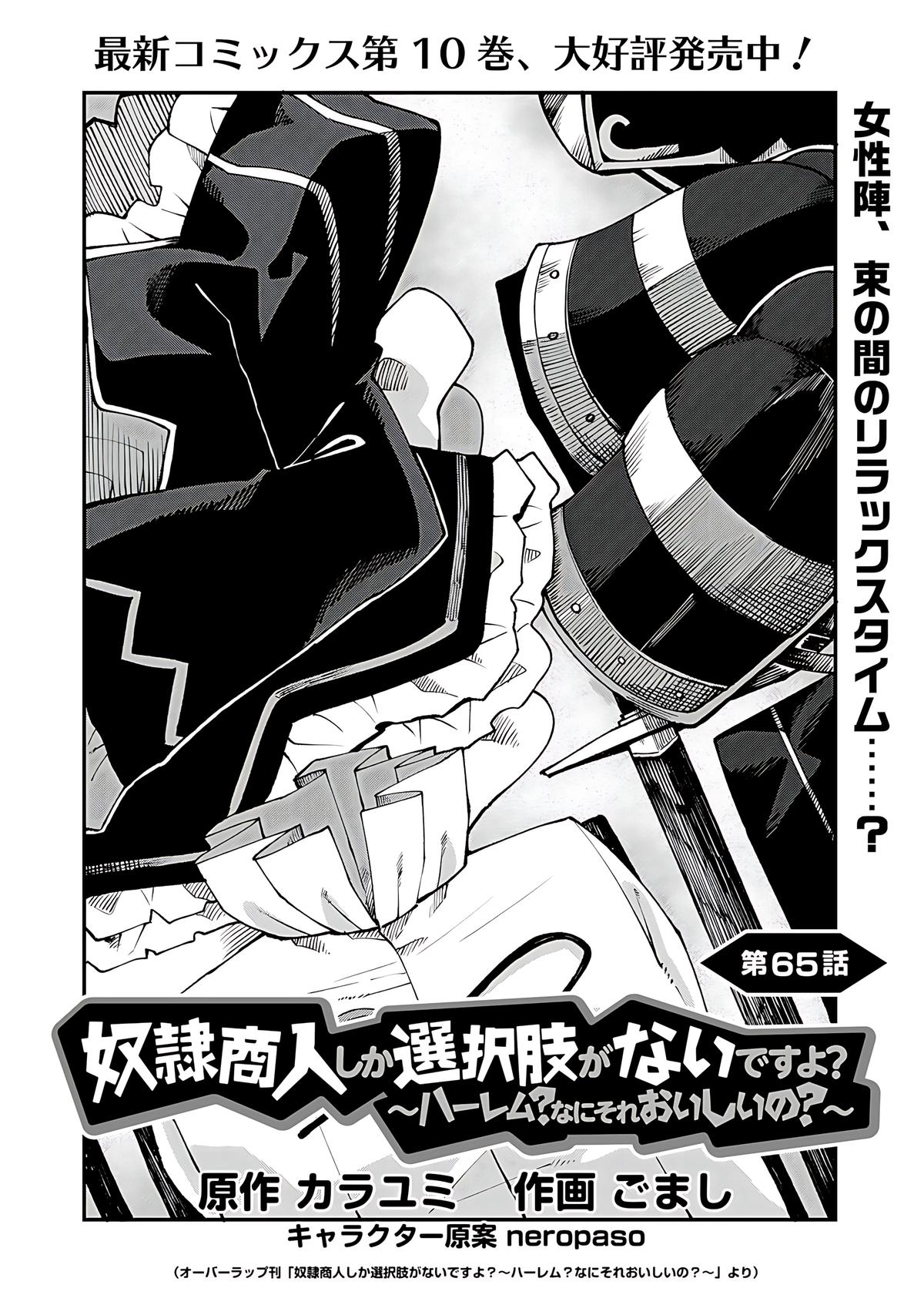 Dorei Shounin shika Sentakushi ga nai desu yo? Chap 65 - Next Chap 66