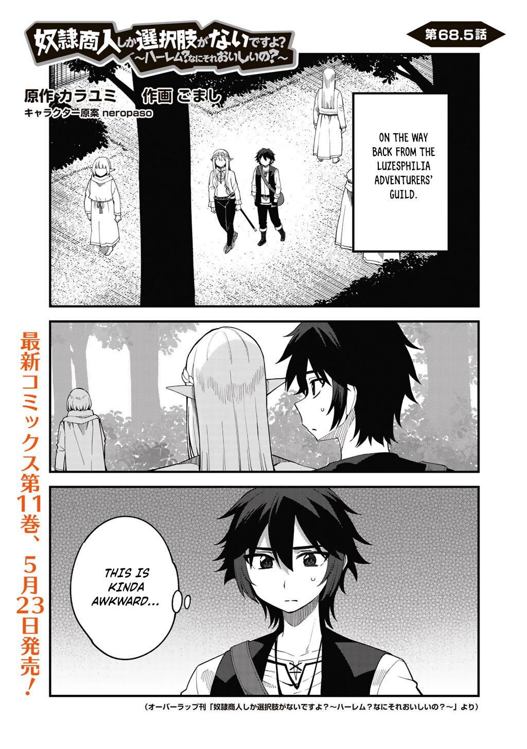 Dorei Shounin shika Sentakushi ga nai desu yo? Chap 68 - Next Chap 69