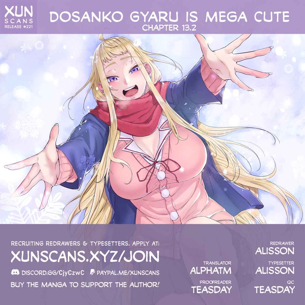 Dosanko Gal wa Namara Menkoi Chap 13.2 - Next Chap 14.2