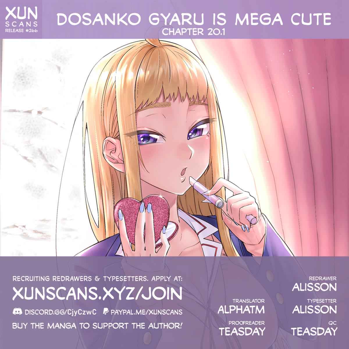 Dosanko Gal wa Namara Menkoi Chap 20.1 - Next Chap 21.1