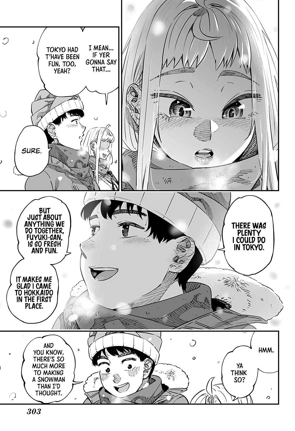 Dosanko Gal wa Namara Menkoi Chap 35.5 - Next Chap 36.5