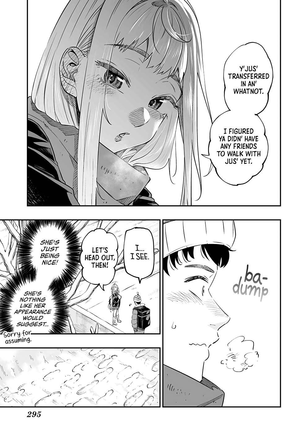 Dosanko Gal wa Namara Menkoi Chap 35.5 - Next Chap 36.5