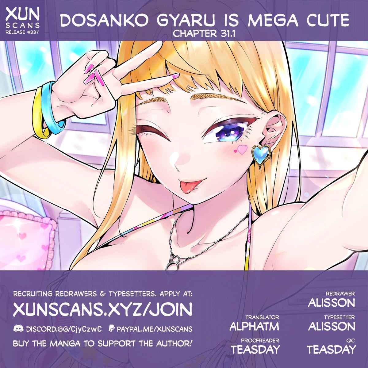 Dosanko Gal wa Namara Menkoi Chap 31.1 - Next Chap 32.1