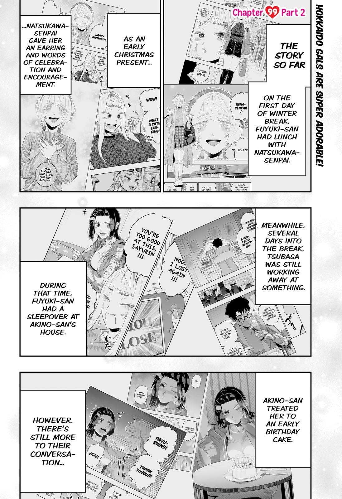 Dosanko Gal wa Namara Menkoi Chap 99.2 - Next Chap 100.2