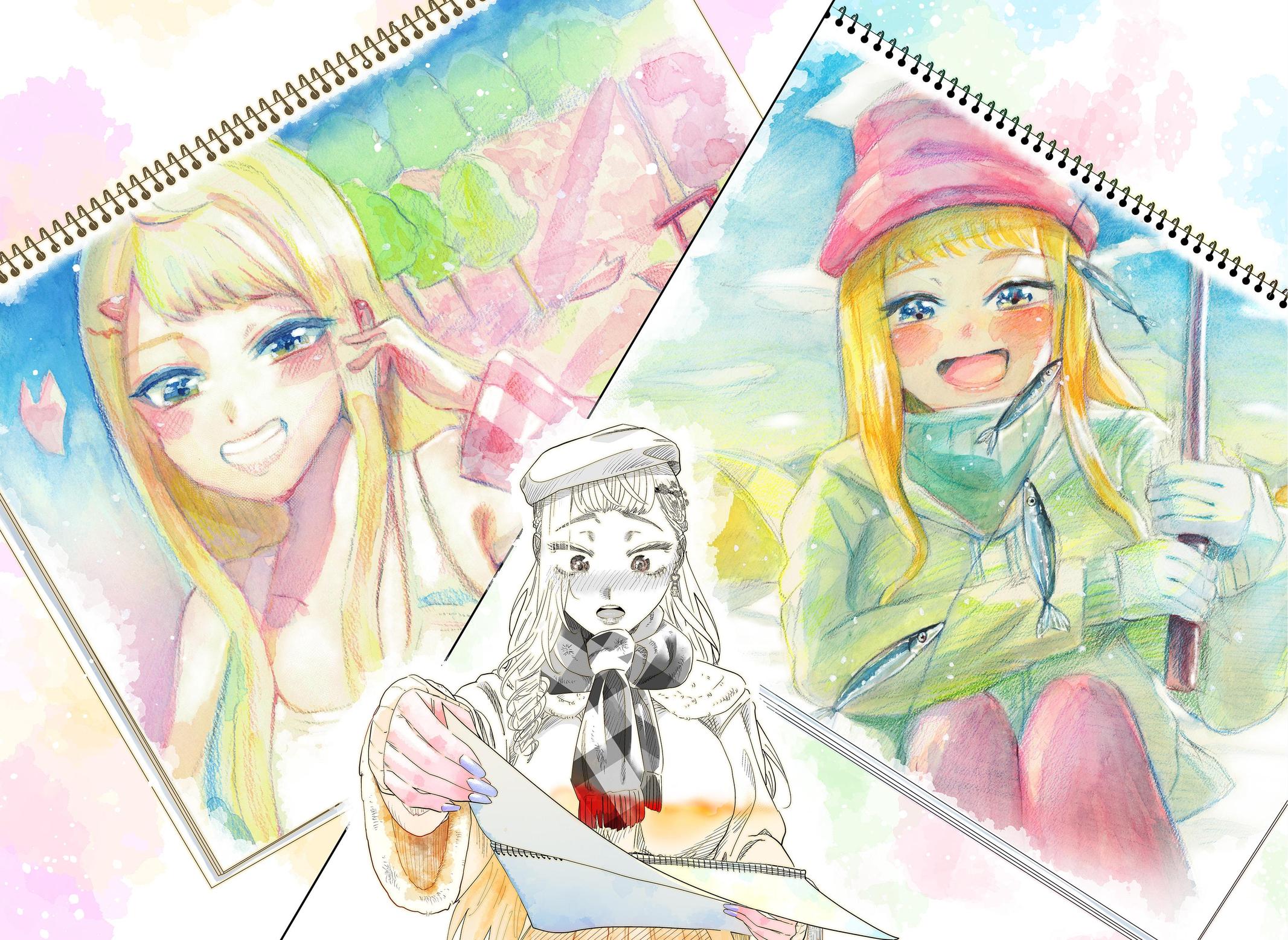 Dosanko Gal wa Namara Menkoi Chap 100 - Next Chap 101