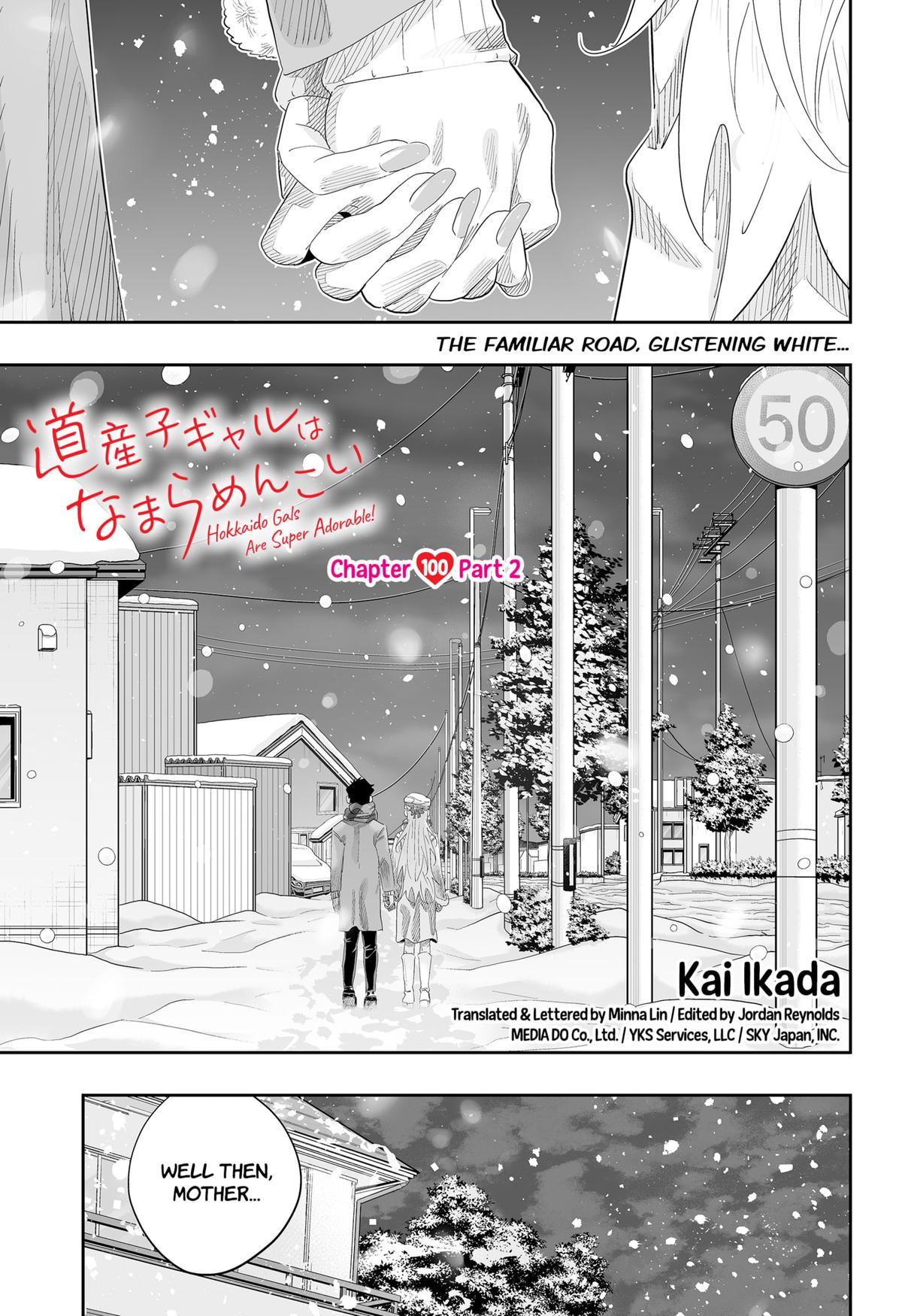 Dosanko Gal wa Namara Menkoi Chap 100.2 - Next Chap 101.2